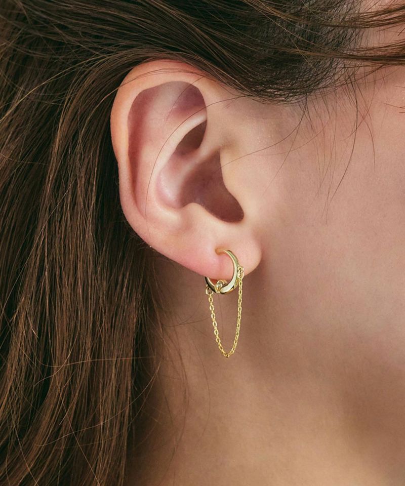 web限定】チェーンフープクラッチイヤリング | 【公式】MUK