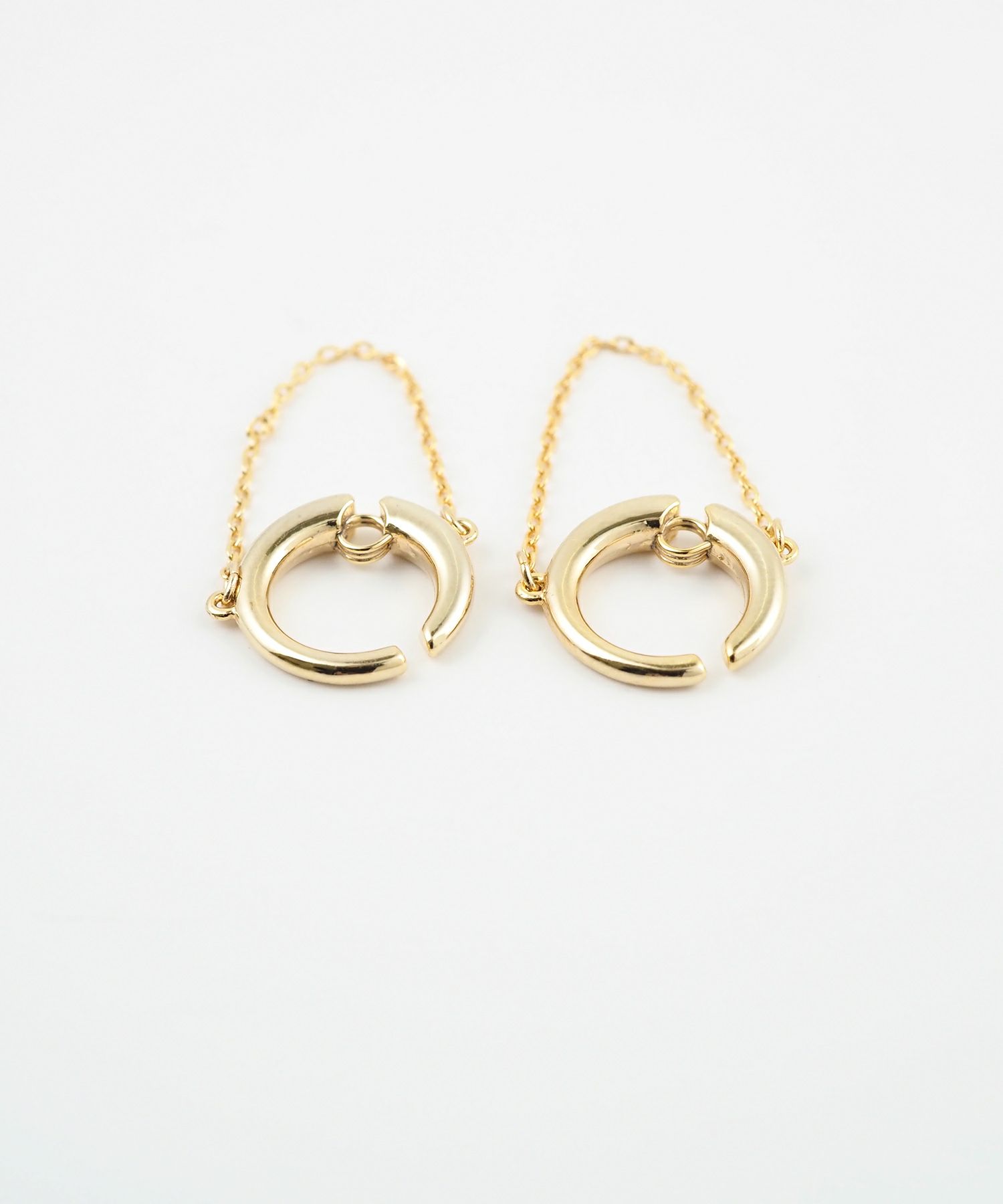 【web限定】チェーンフープクラッチイヤリング