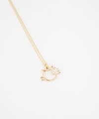 ねこフラワーペンダント