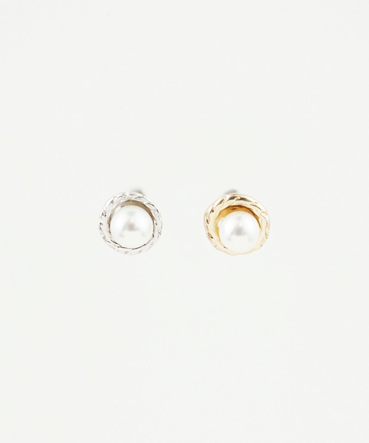 一粒プラパールピュアチタンロングポストピアス