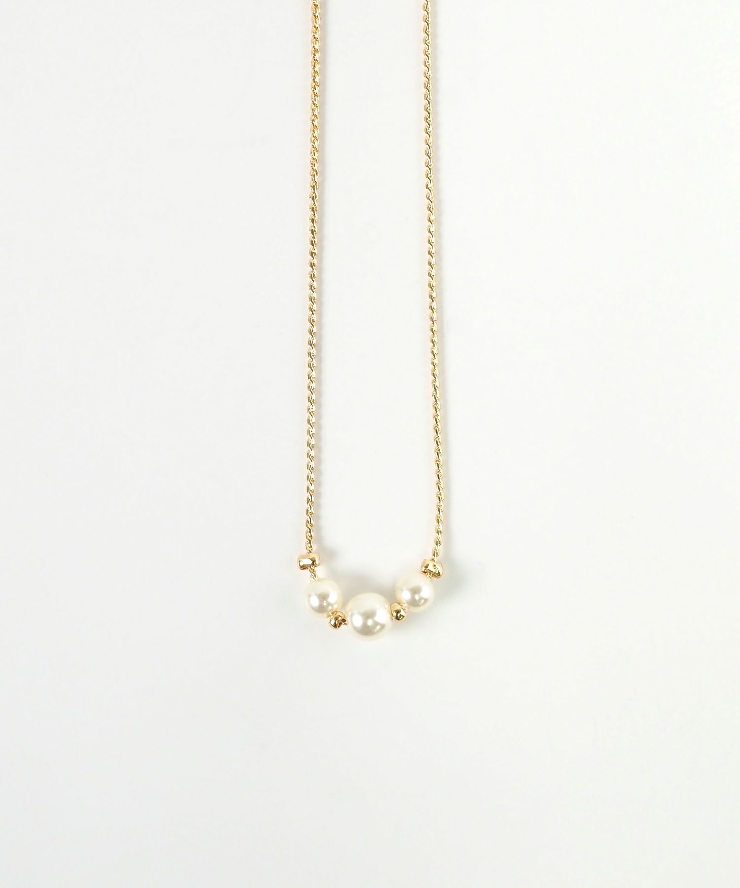 パールデザインマグネットネックレス