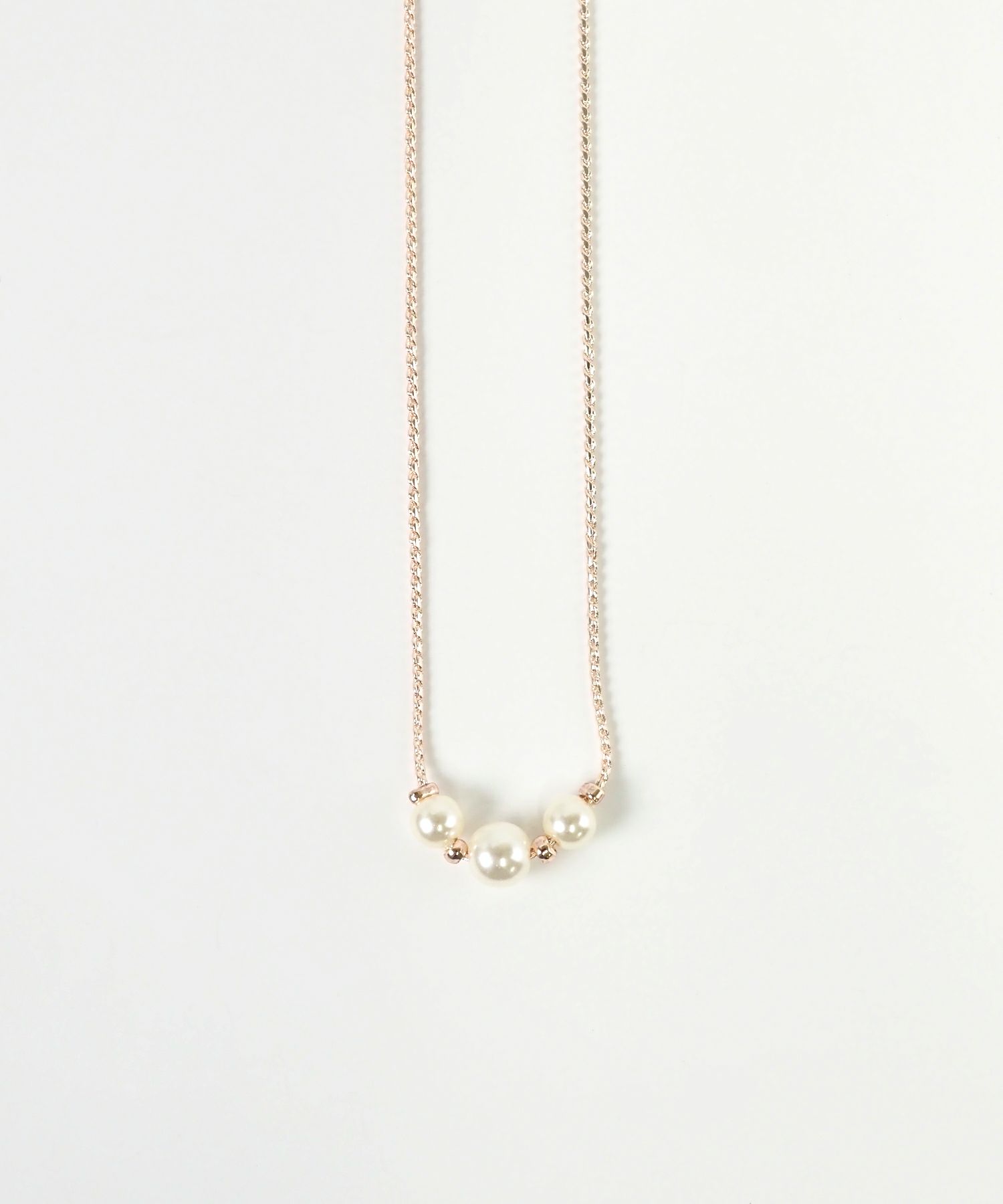 パールデザインマグネットネックレス