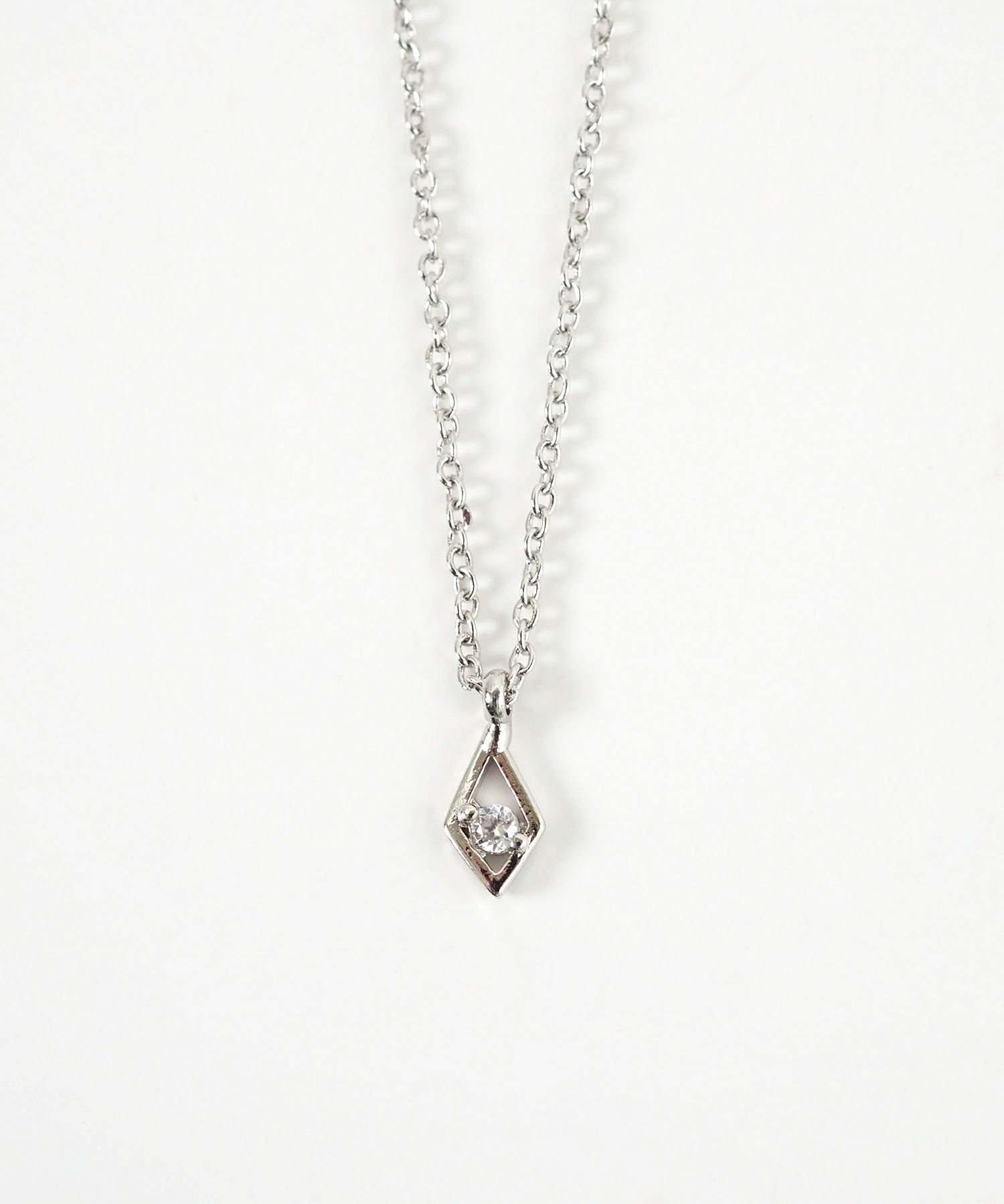 ダイヤキュービックプチペンダント