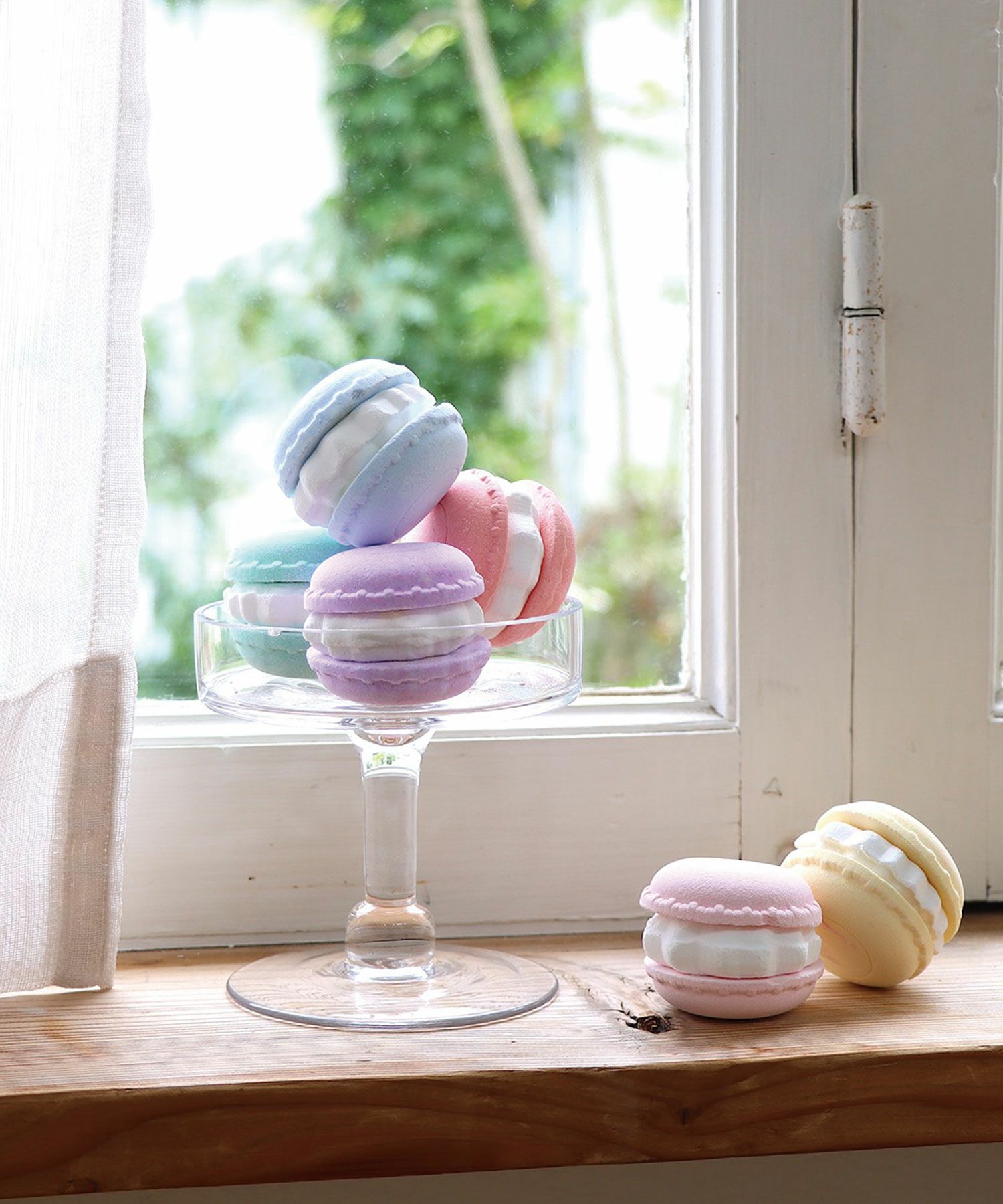 ナチュラルストーンリースチタンポストピアス【MUK Dreamy stone】