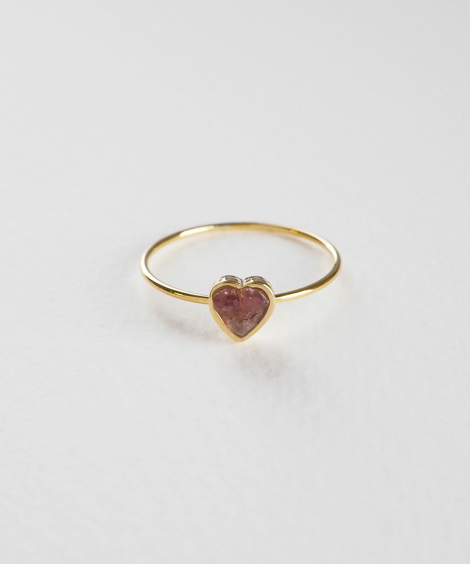 プチハートストーンリング【MUK Dreamy stone】