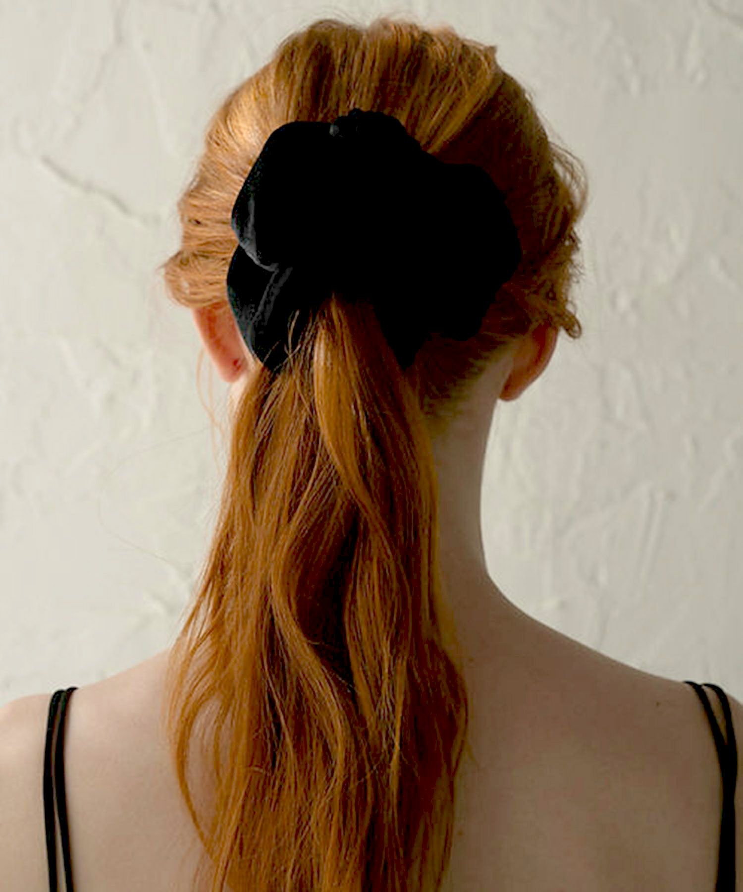 ベロアスクエアシュシュ