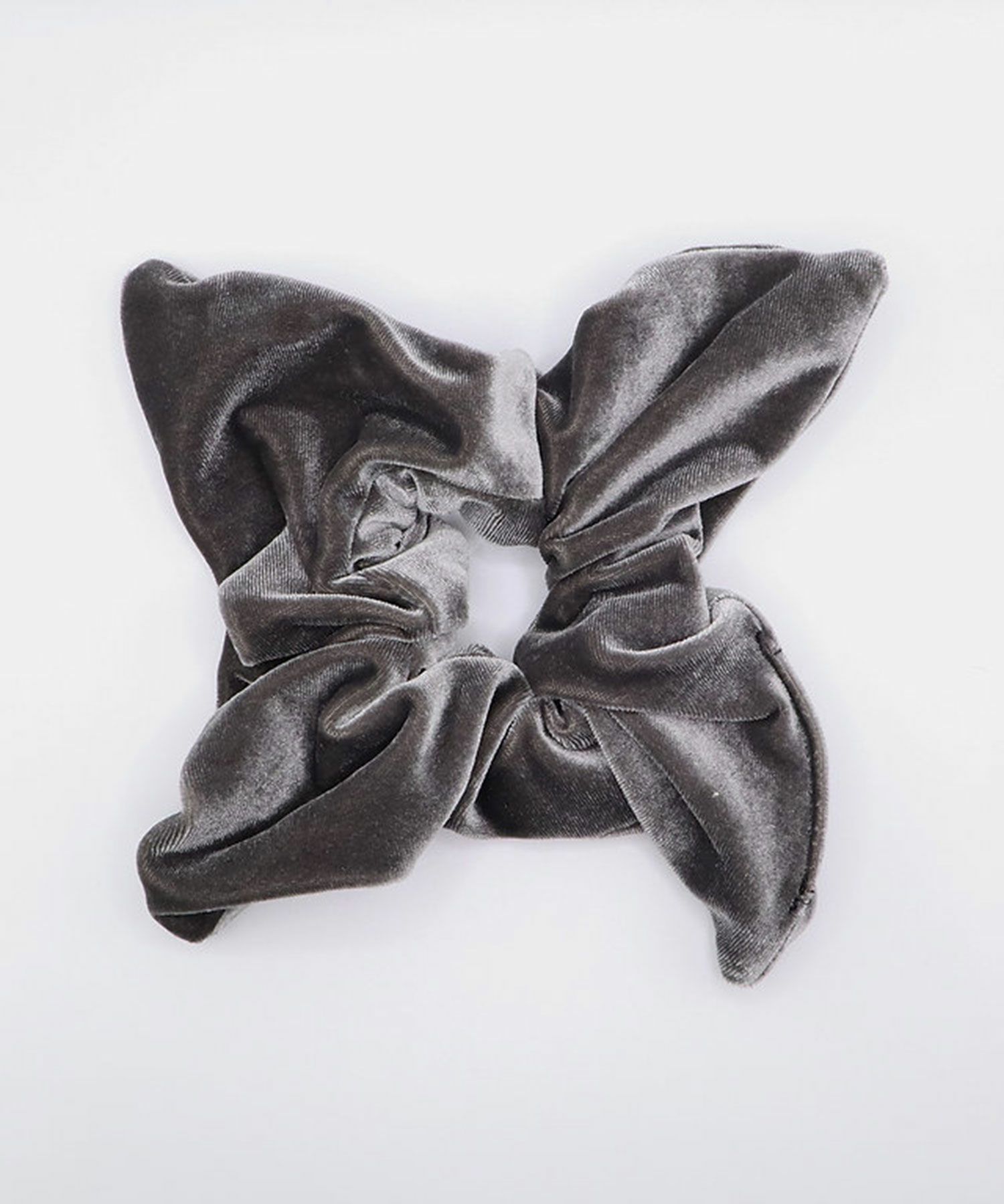 ベロアスクエアシュシュ