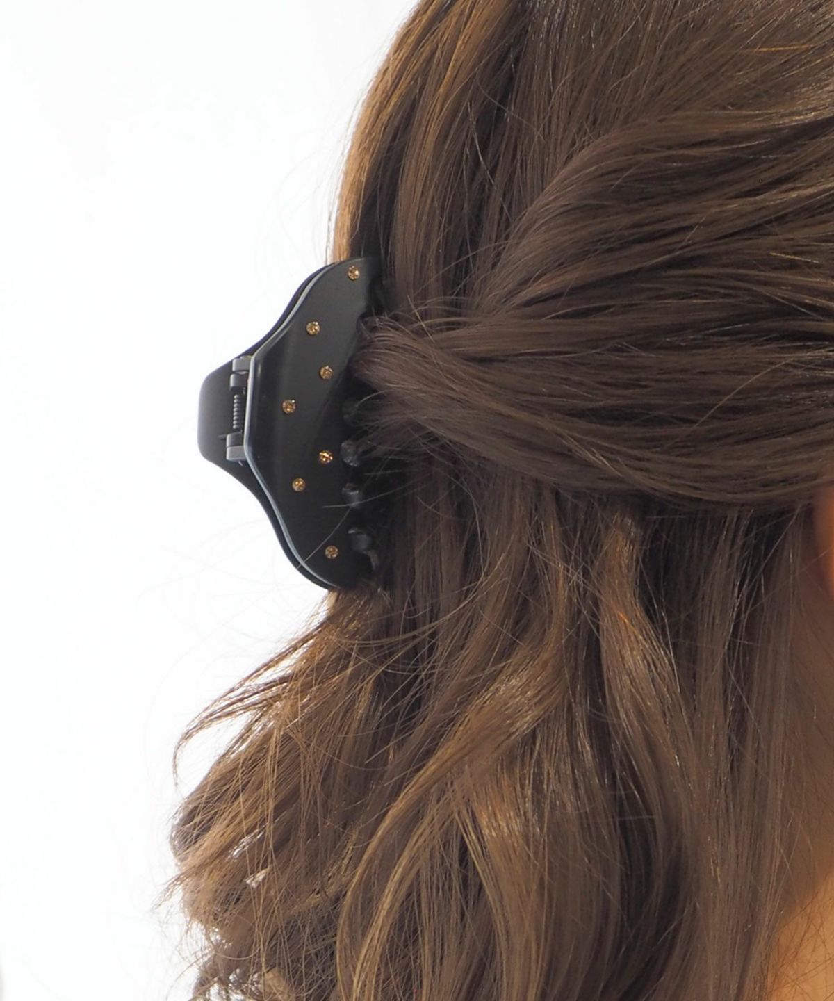 ドットラインストーンバンスクリップ