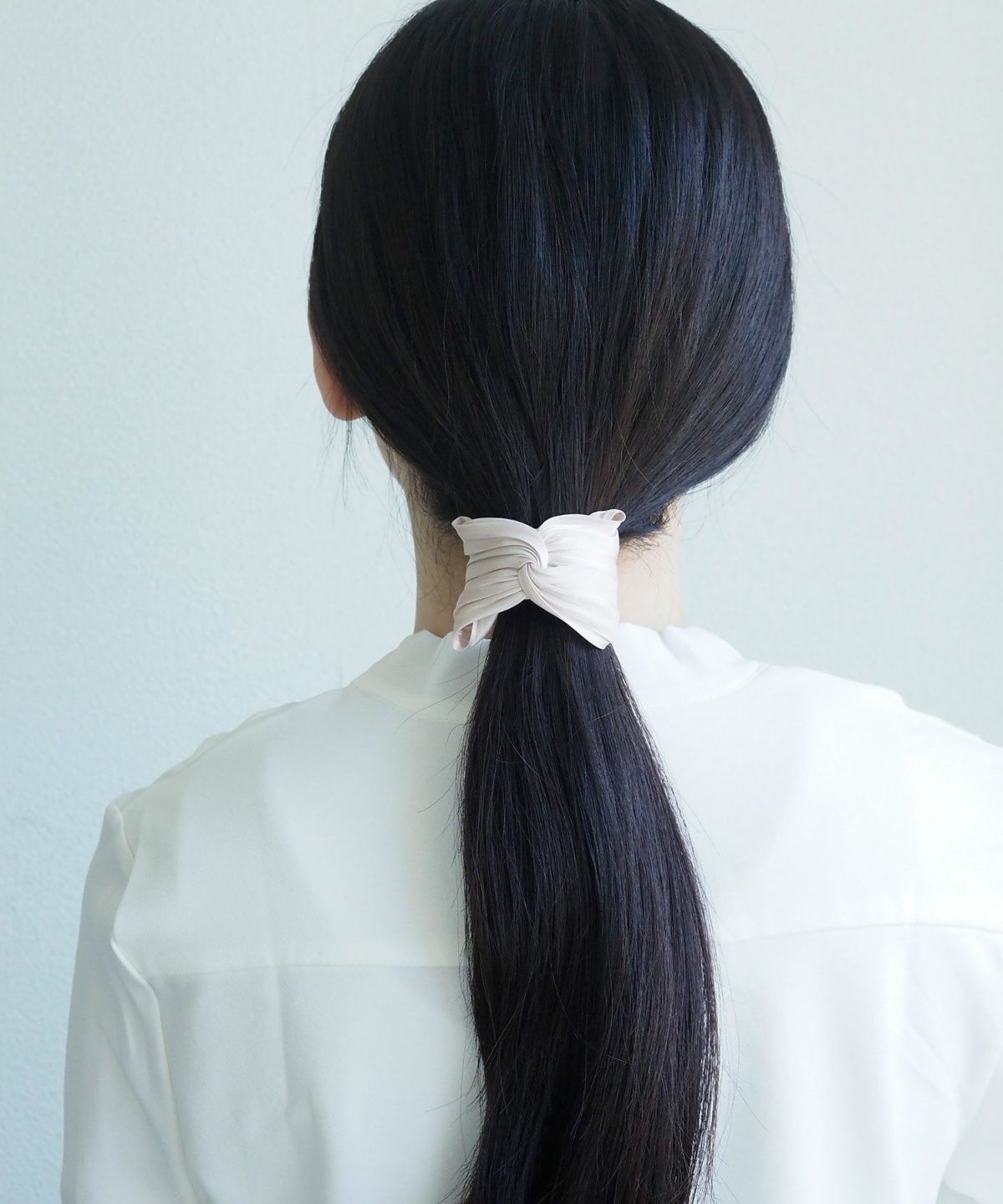 サテンクロスポニーフック