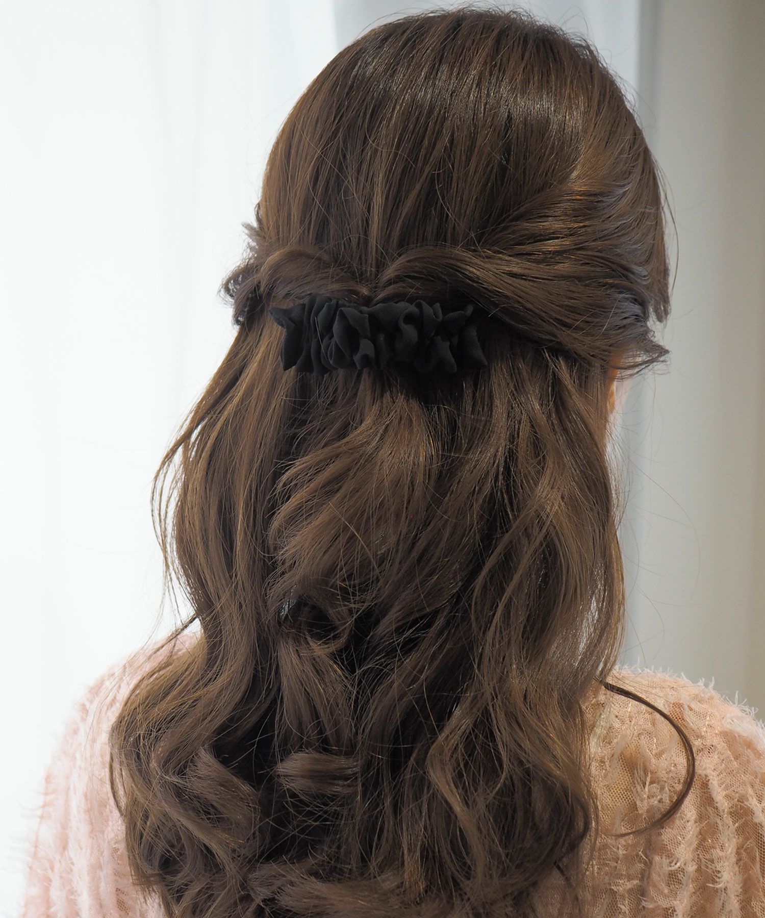 シフォンチュールバレッタ