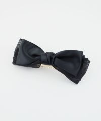 サテンオーガンジーリボンバレッタ