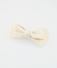 サテンオーガンジーリボンバレッタ