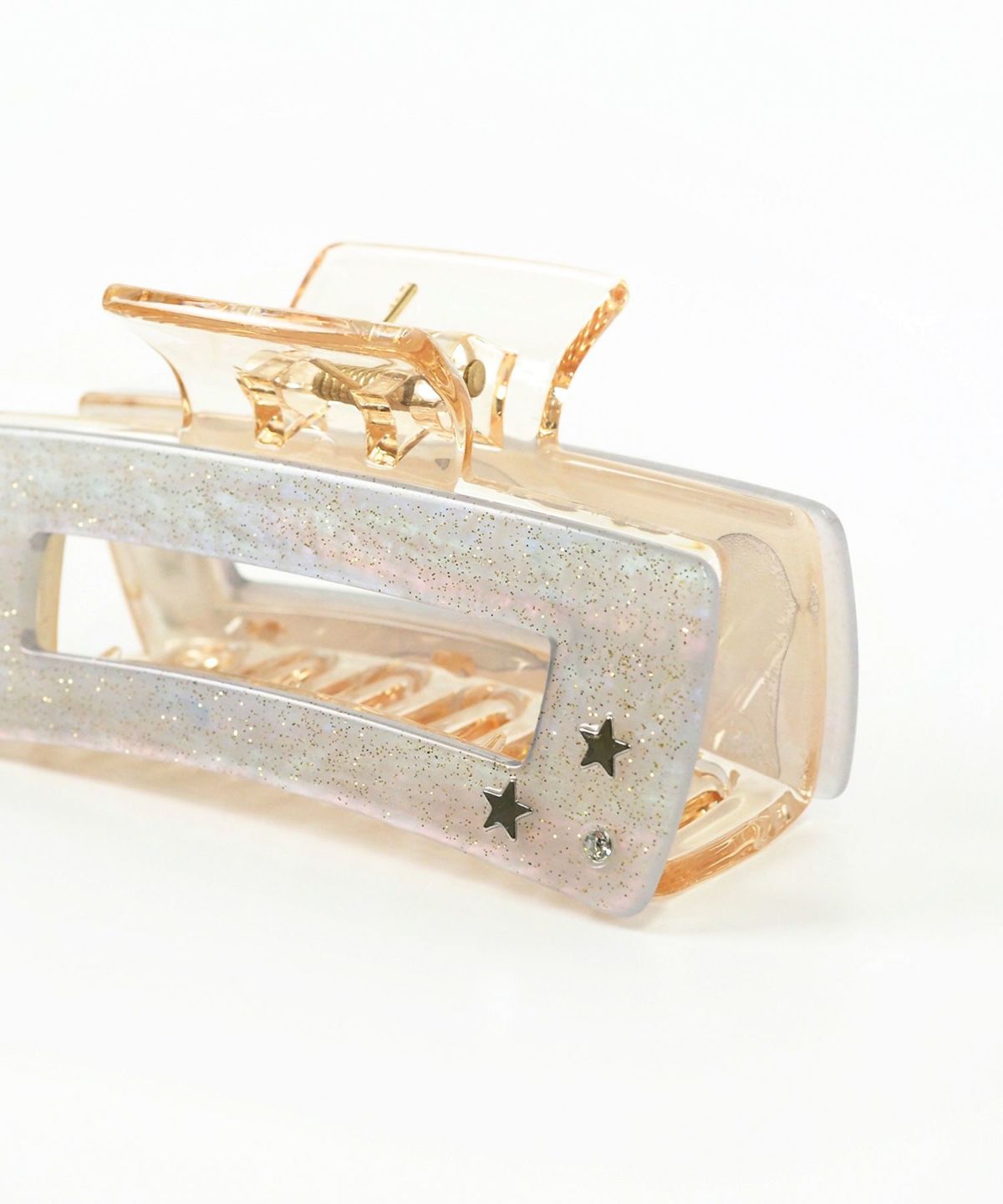 マーブルラメスタースクエアバンスクリップ