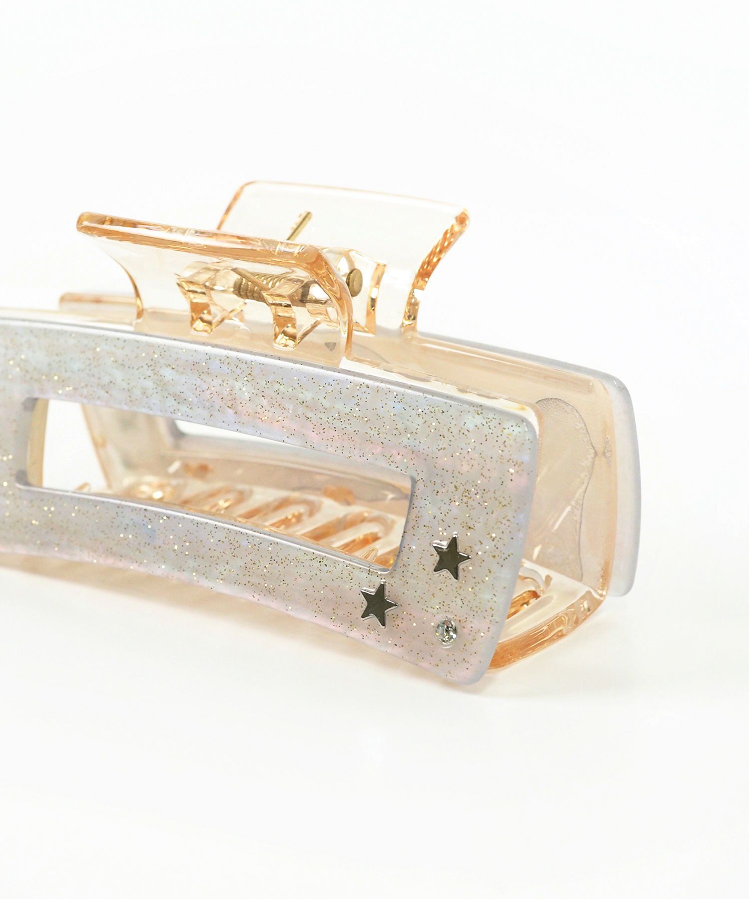 マーブルラメスタースクエアバンスクリップ