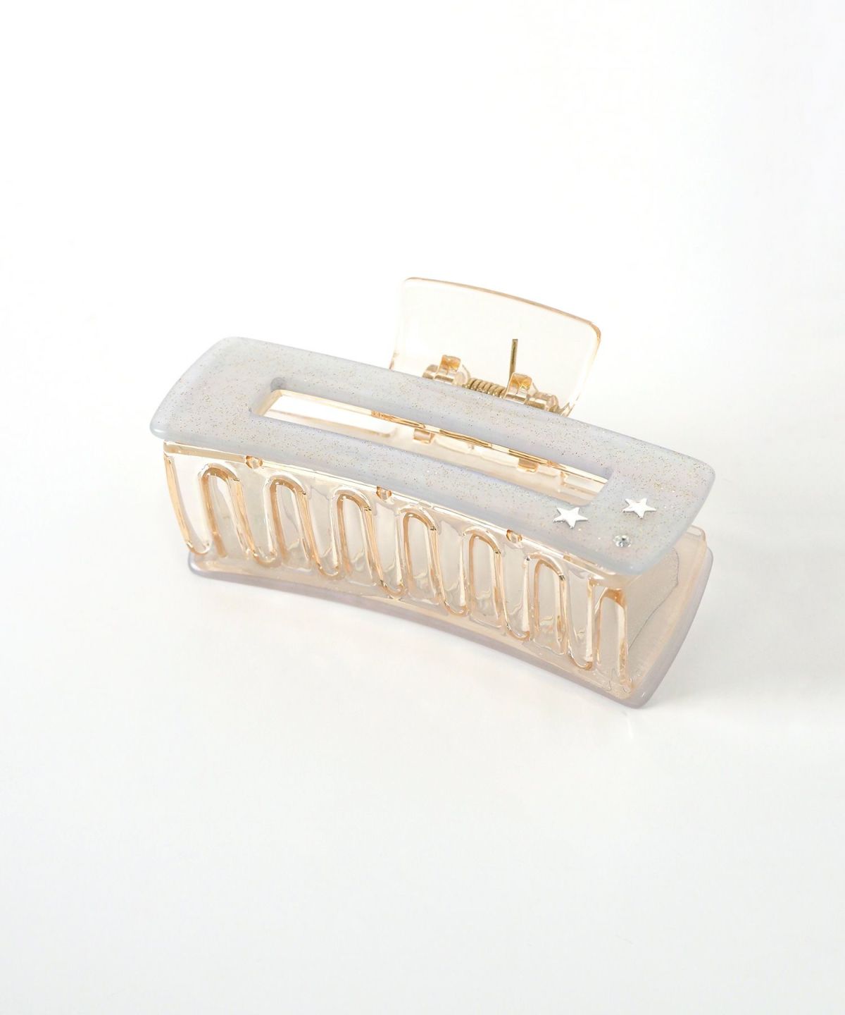 マーブルラメスタースクエアバンスクリップ