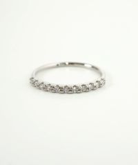 スリムストーンピンキーリング