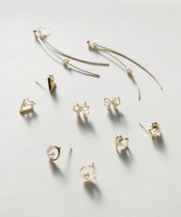 ラウンドパールセラミックポストピアス