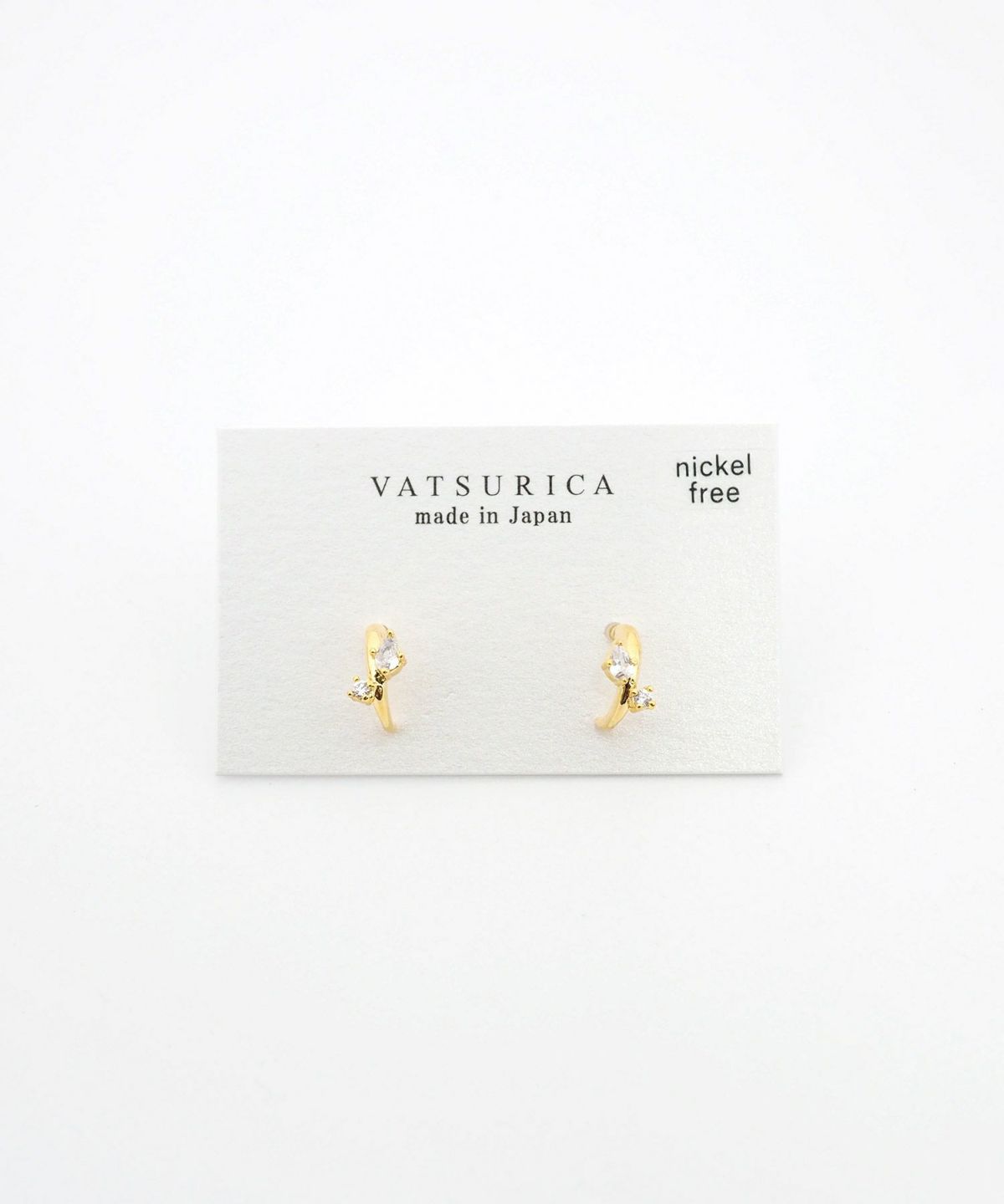 ミニフープセラミックポストピアス