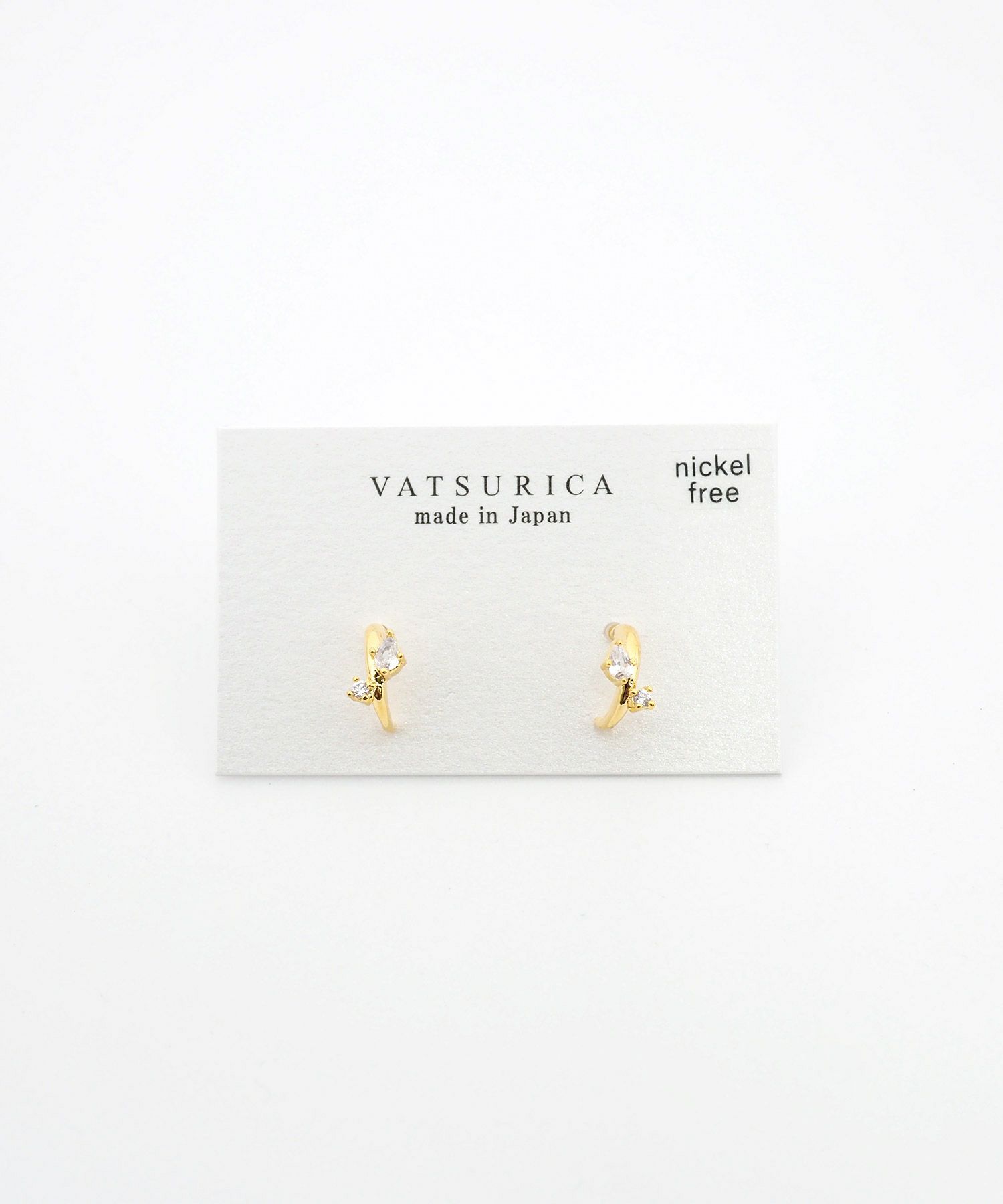 ミニフープセラミックポストピアス