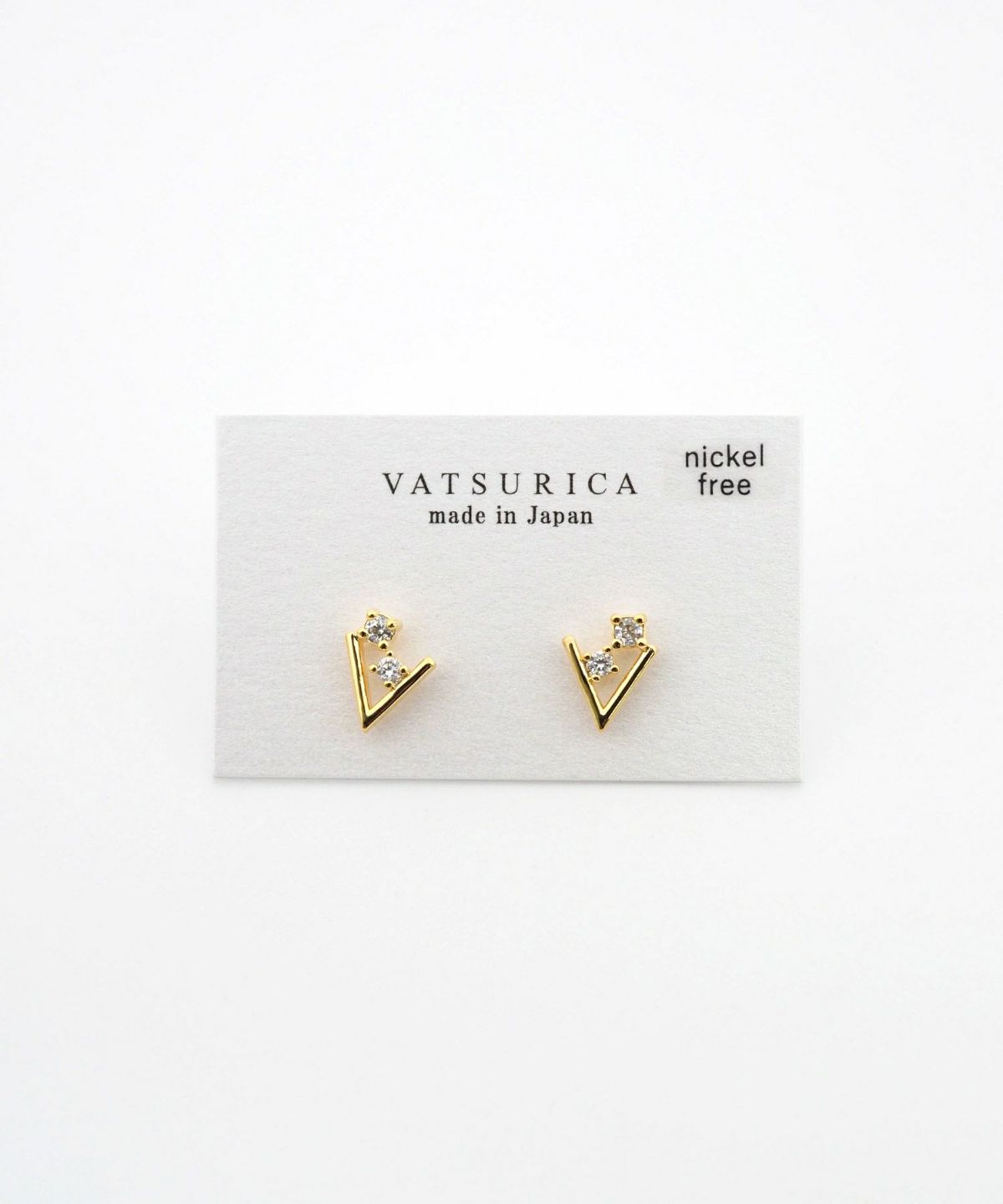 ワンアングルセラミックポストピアス