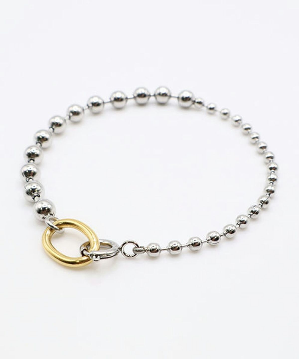 ボールチェーンサージカルステンレスブレスレット