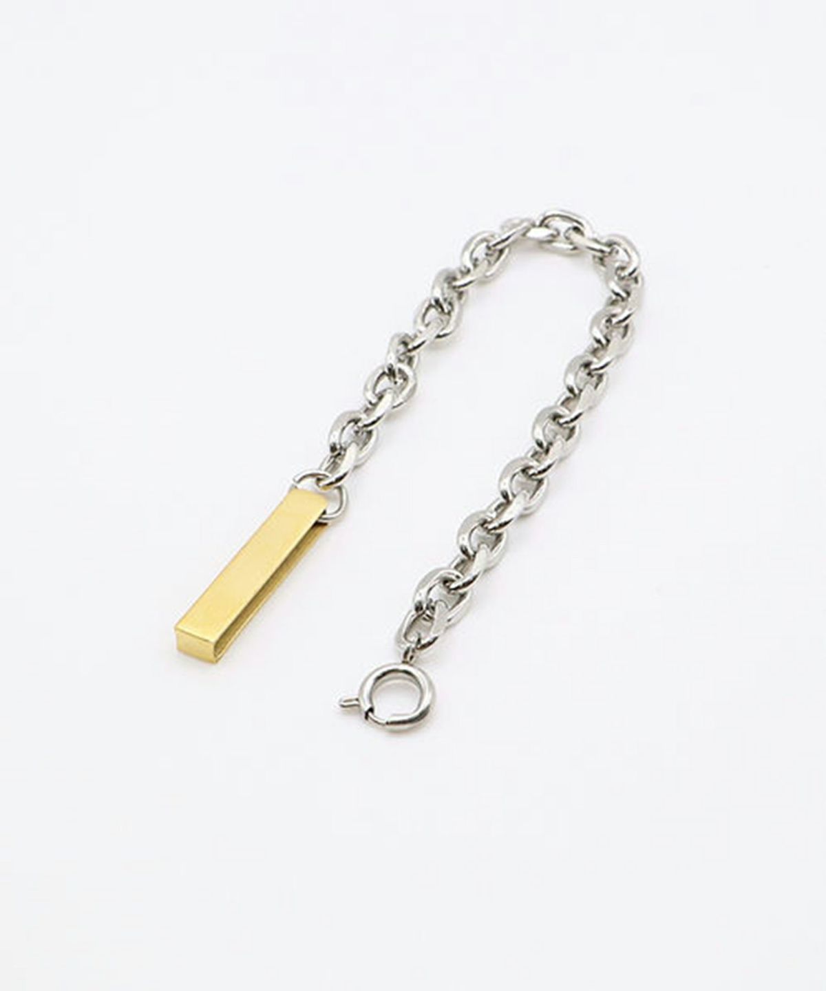 オーバルチェーンサージカルステンレスブレスレット