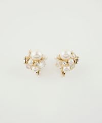 パールビジューイヤリング