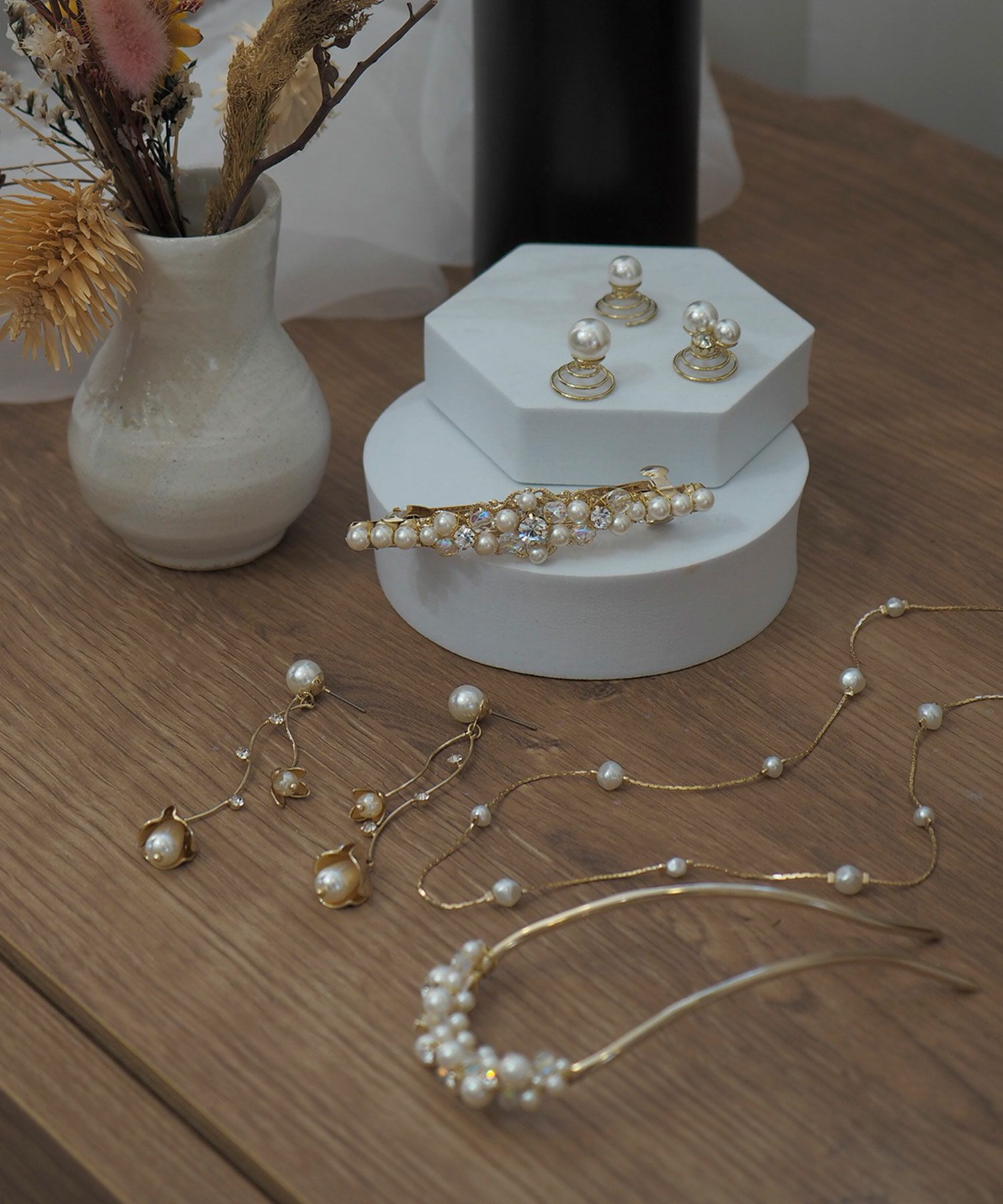 パールビジューコーム