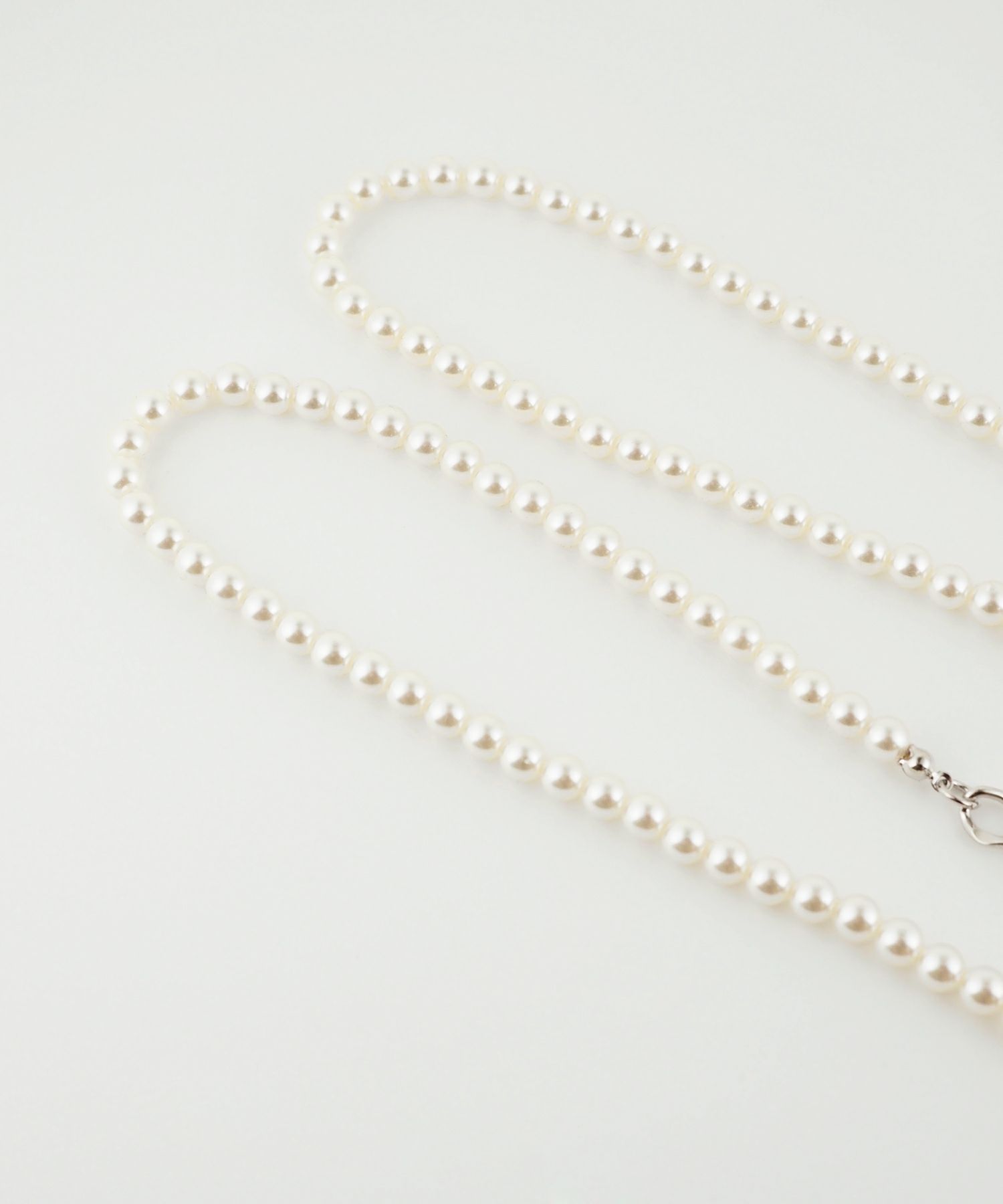 パールミックスロングネックレス