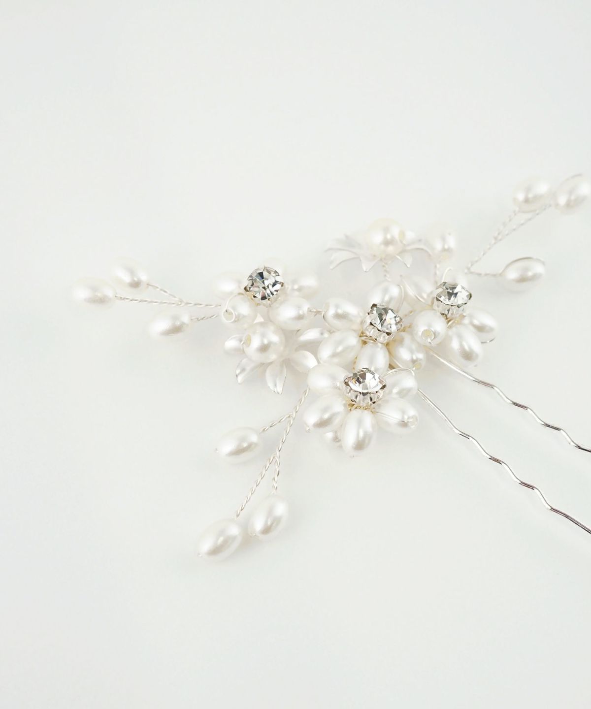 スキャッターパールフラワーUピン