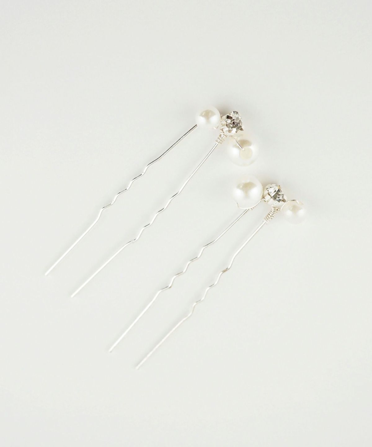 ボタニカルパールコームUピンセット