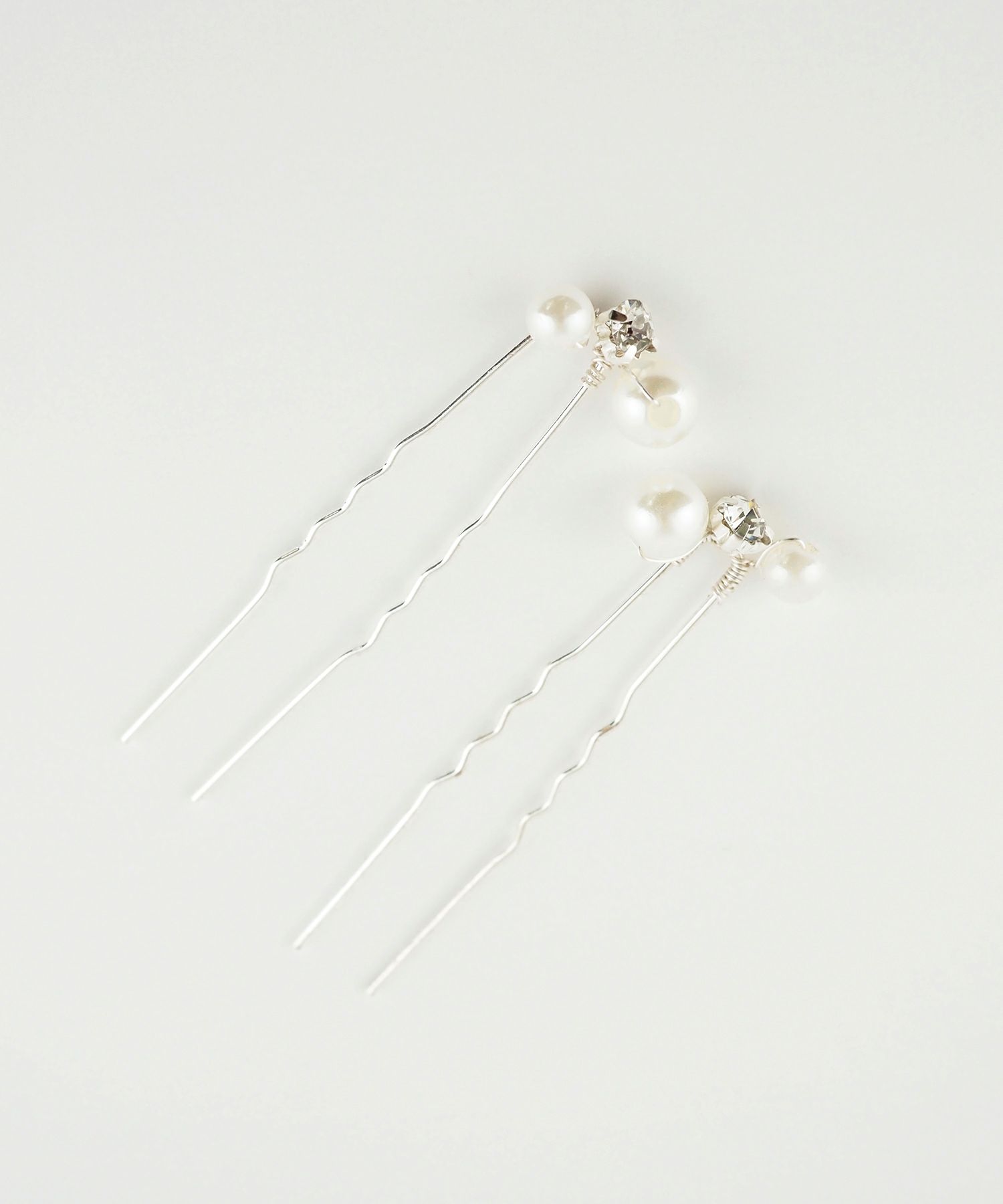 ボタニカルパールコームUピンセット