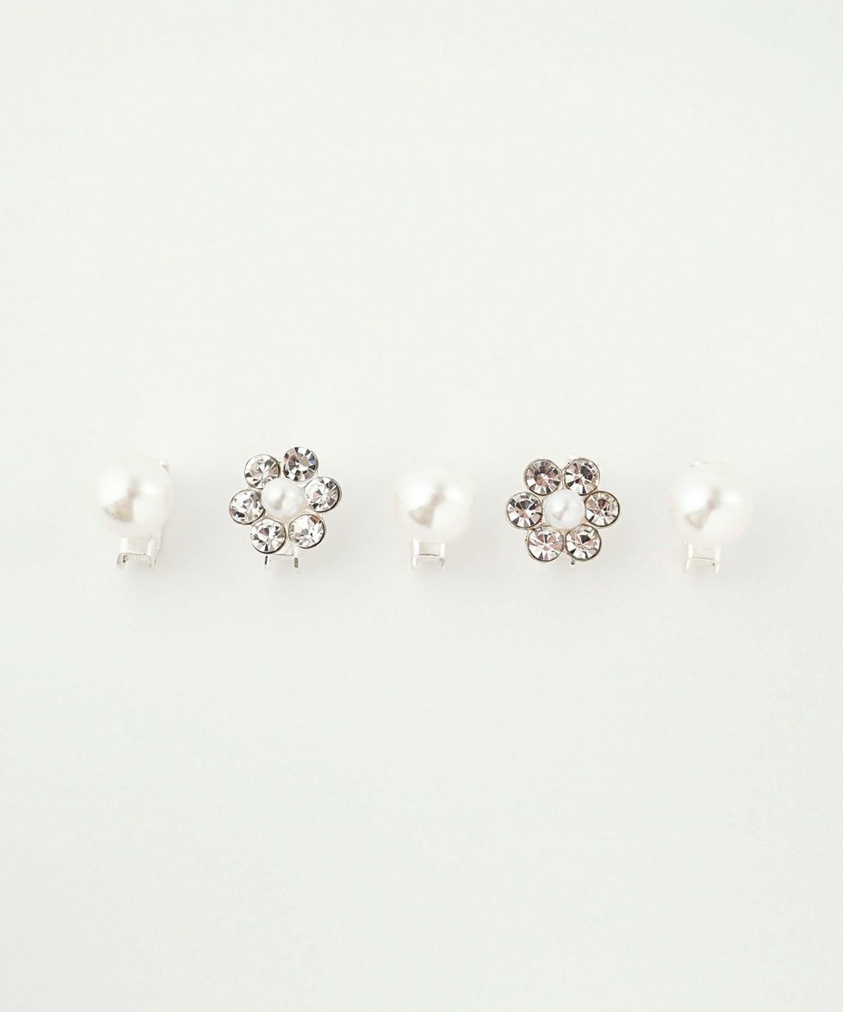 ミニフラワーヘアビジューセット