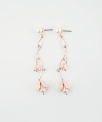 ベルフラワーチタンポストピアス【Sereno】