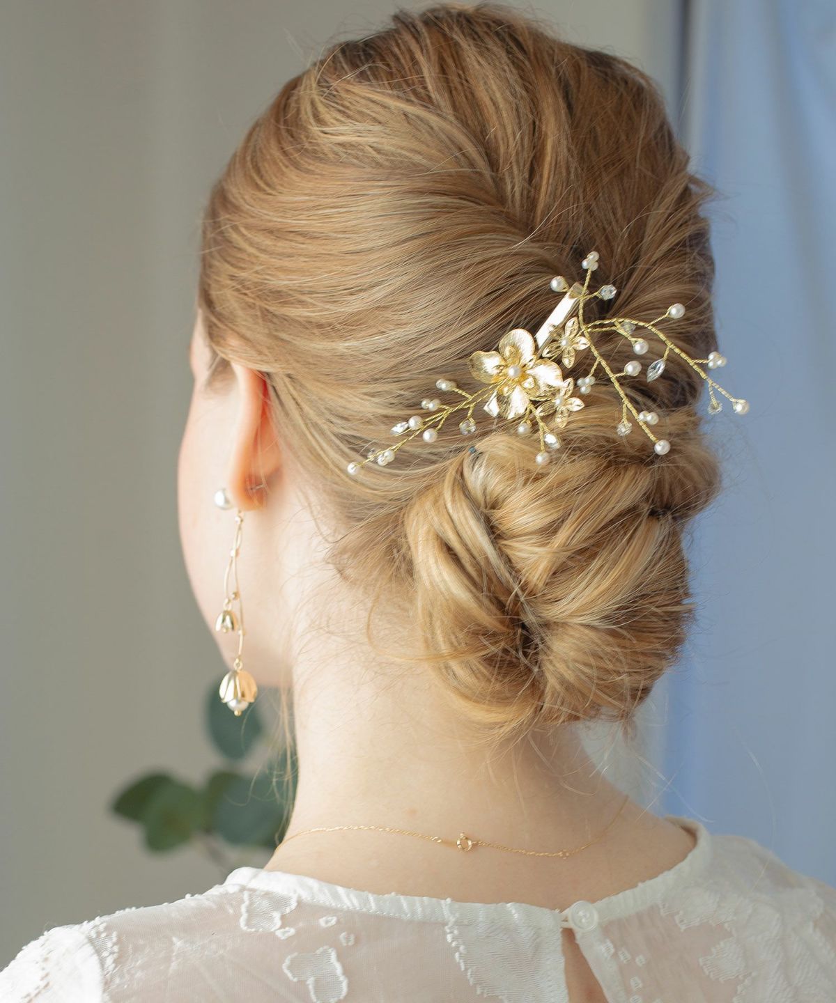 ベルフラワーチタンポストピアス【Sereno】