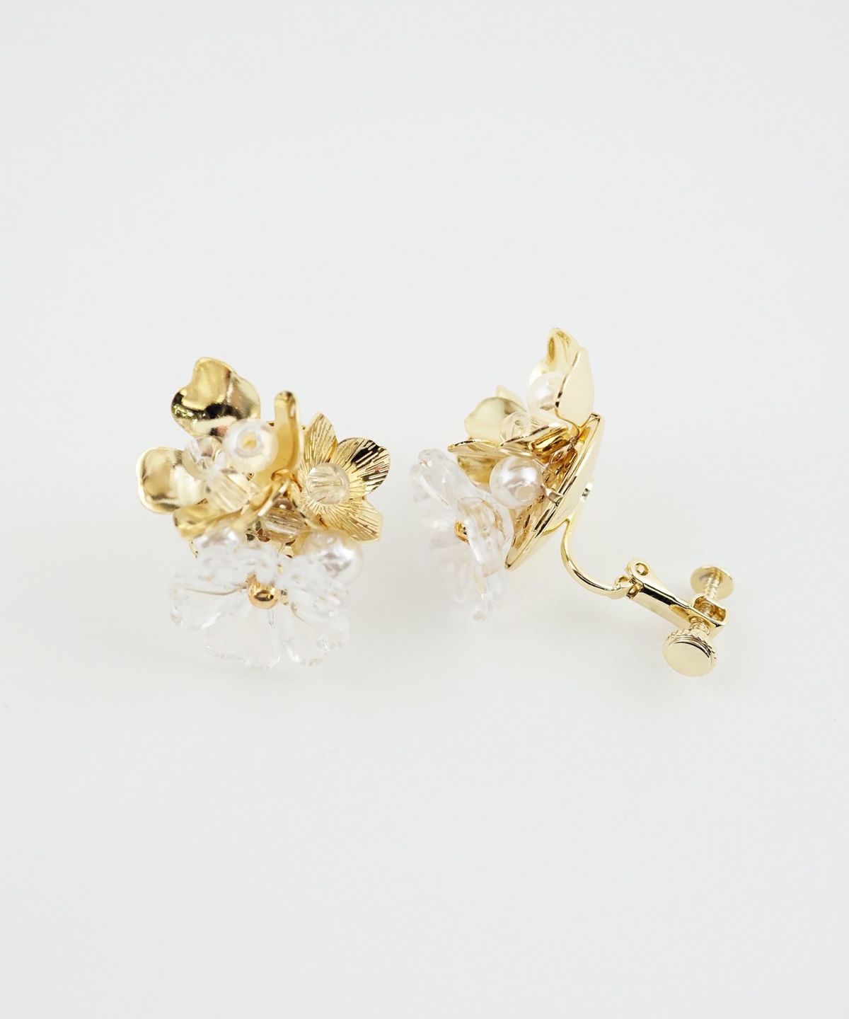 フラワーブーケイヤリング【Sereno】