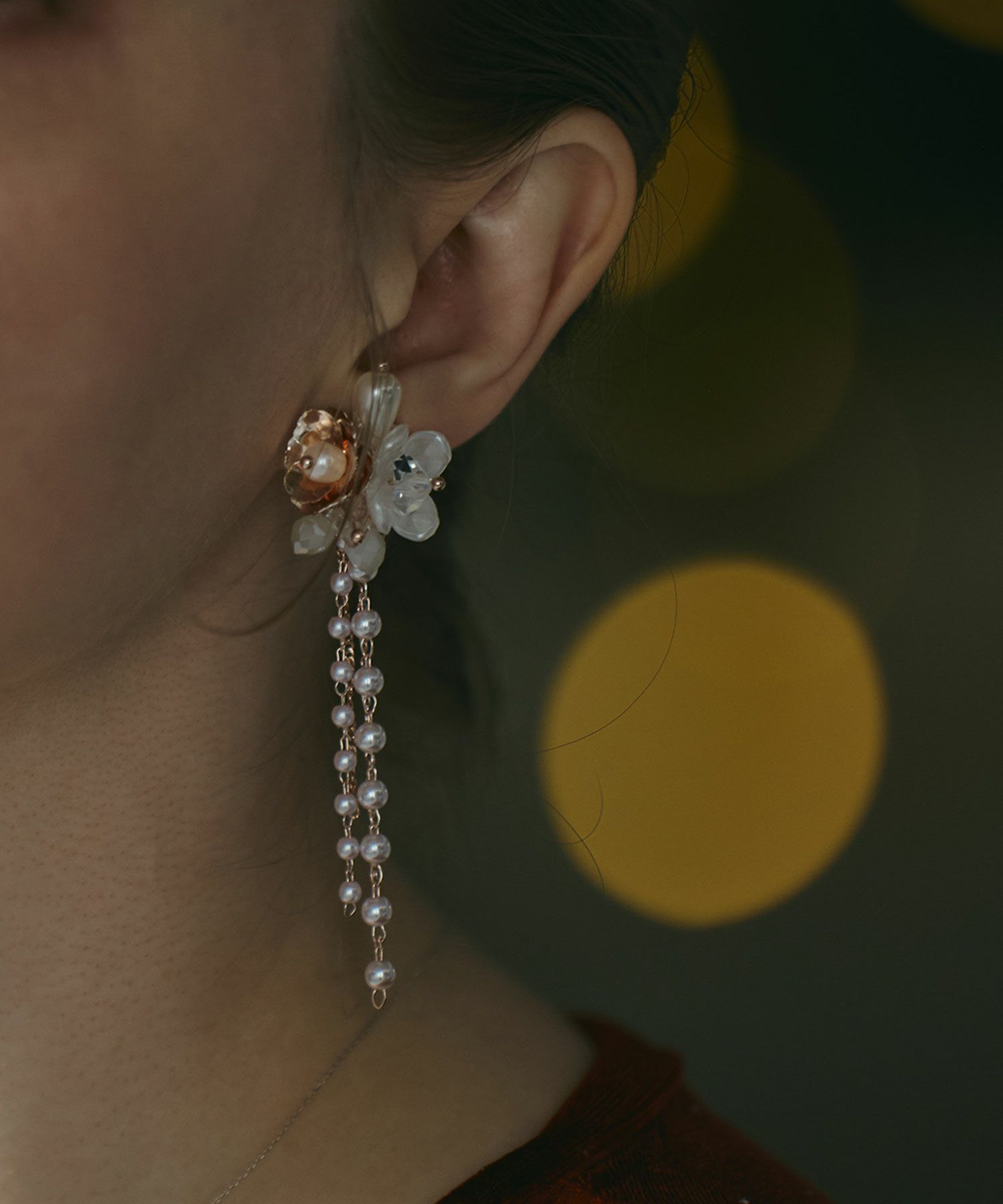 キャスケードイヤリング【Sereno】