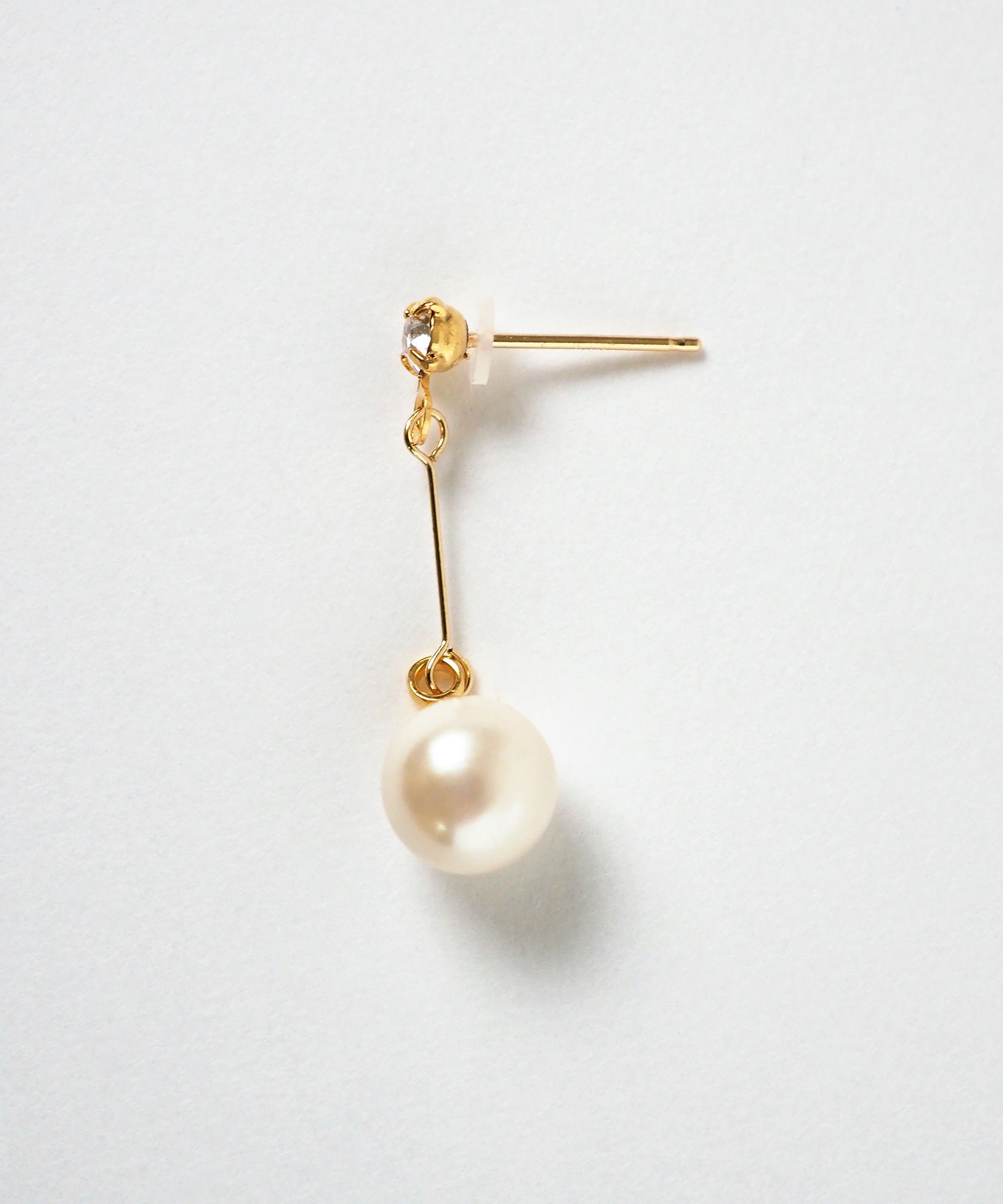 スイングパールK18ポストピアス