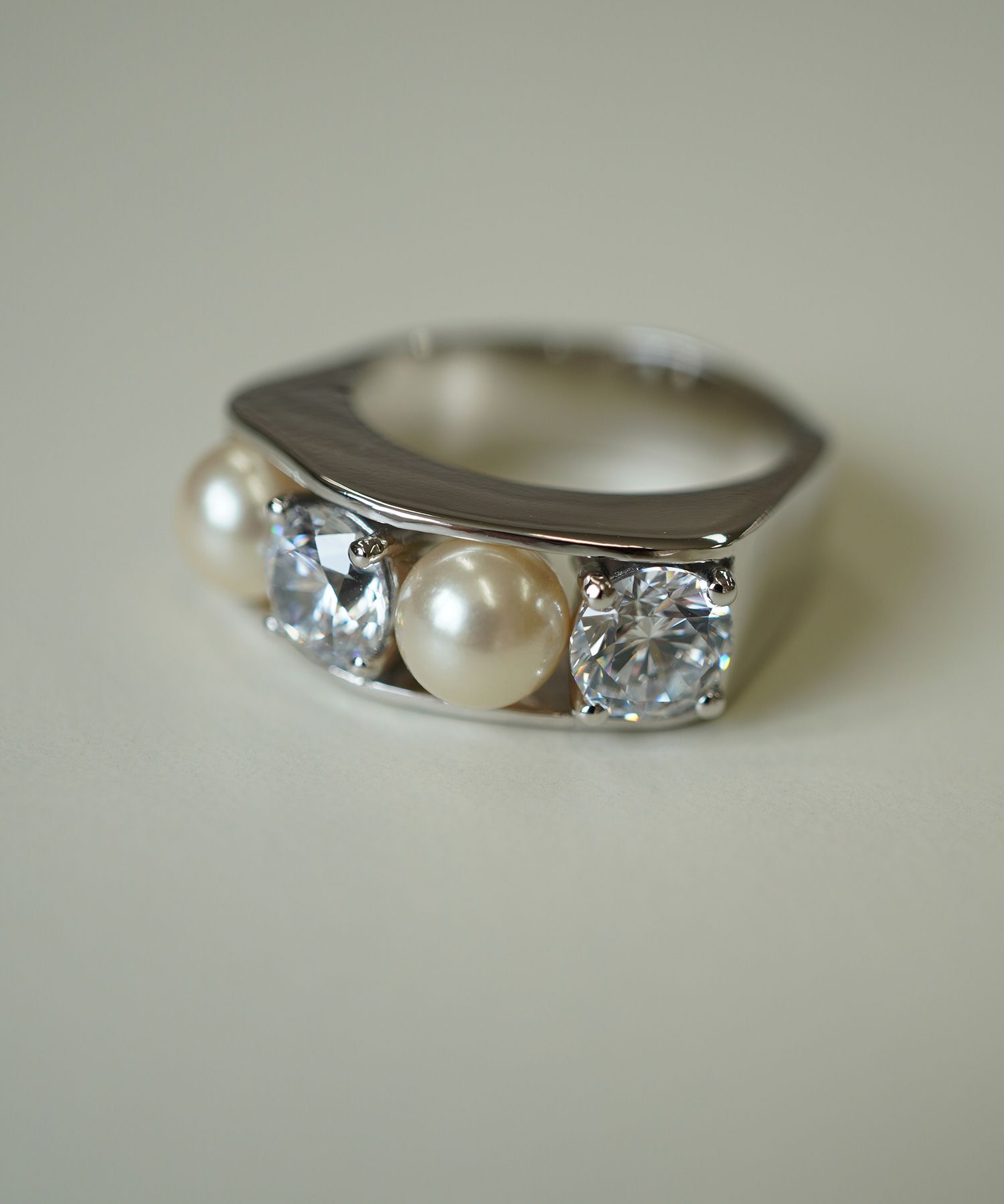 50%off】ジルコニア×シェルパールリング | 【公式】MUK ONLINE SHOP