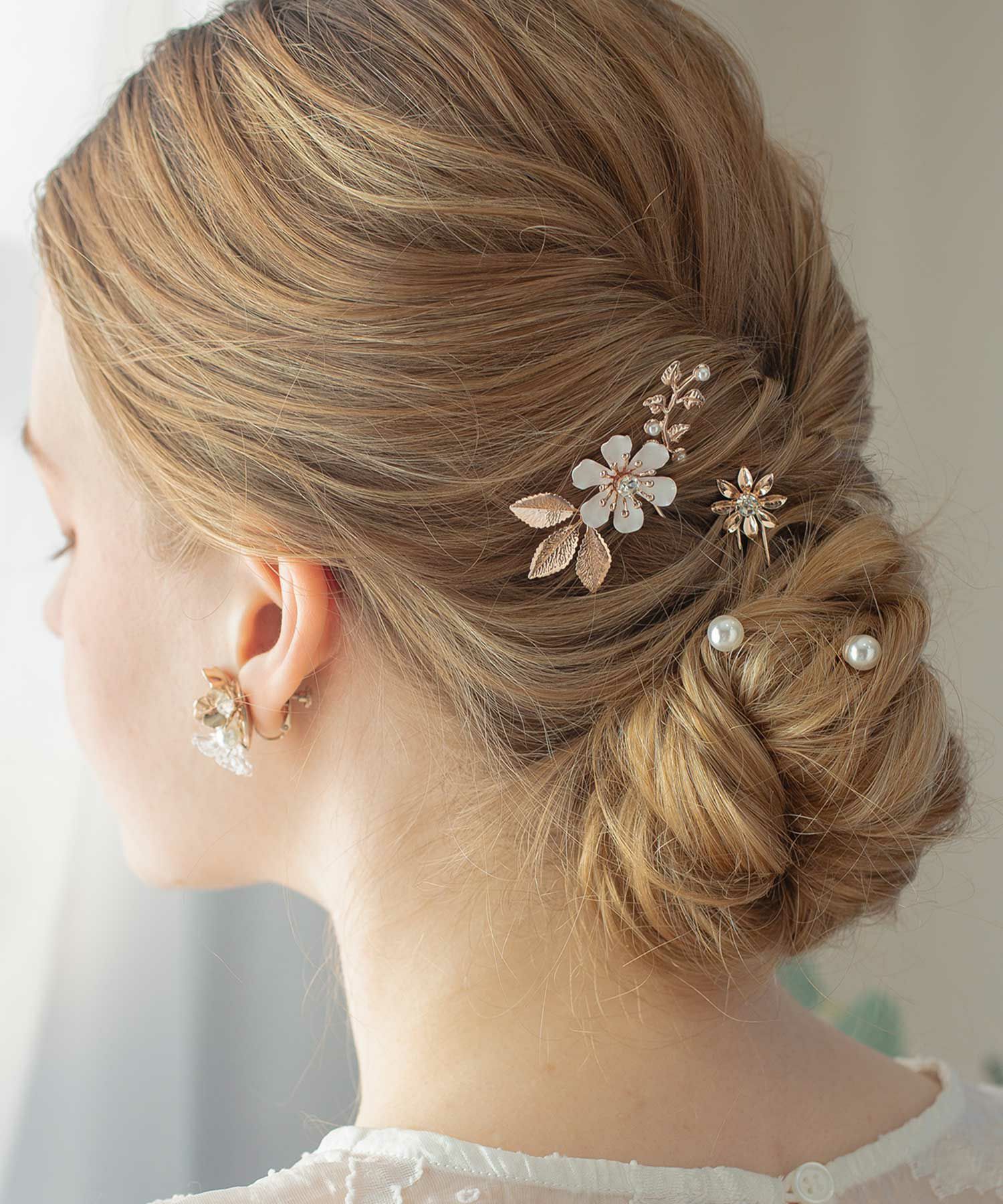 スノーホワイトフラワーUピンセット【Sereno】 | 【公式】MUK ONLINE