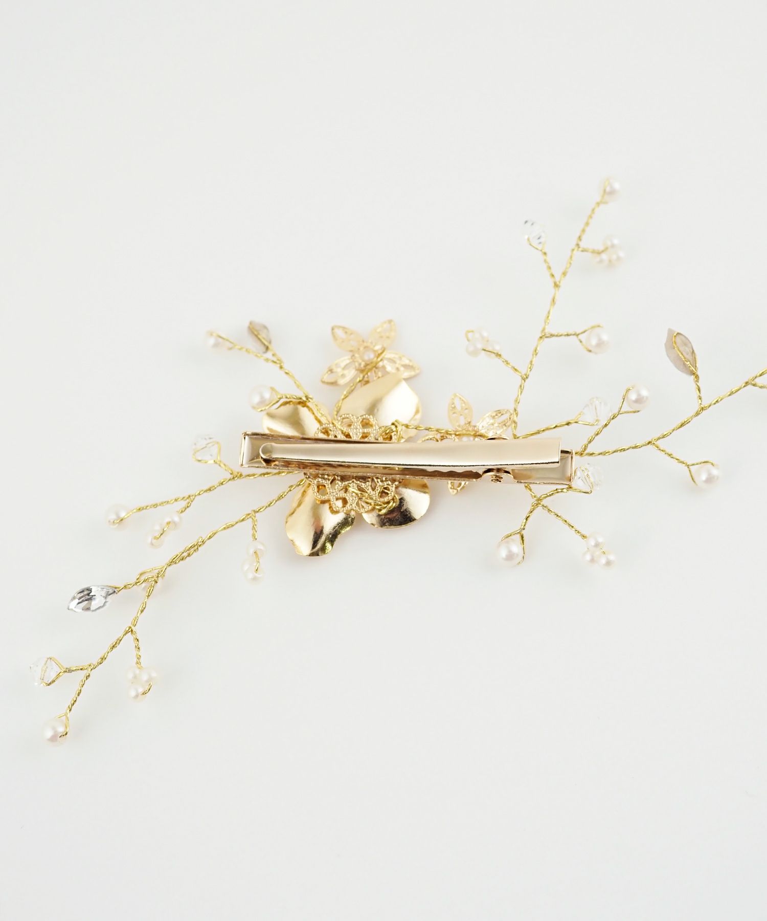 スプレーフラワーヘアクリップ【Sereno】