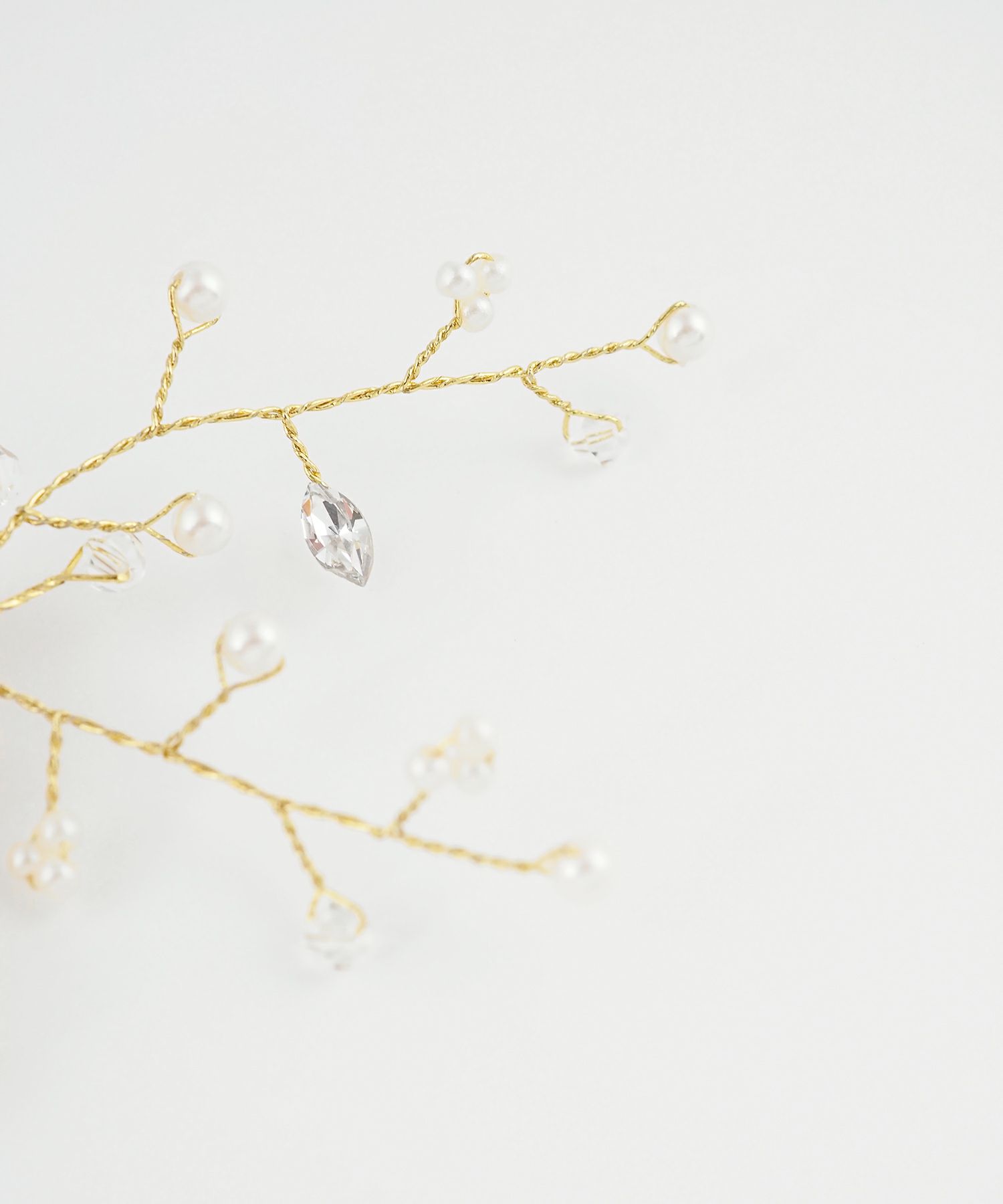 スプレーフラワーヘアクリップ【Sereno】