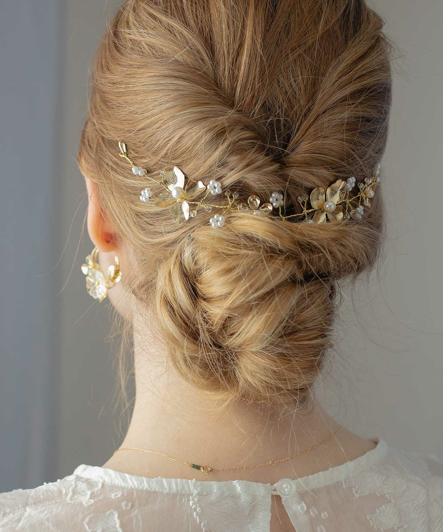 ミュゼフラワーヘッドドレス【Sereno】