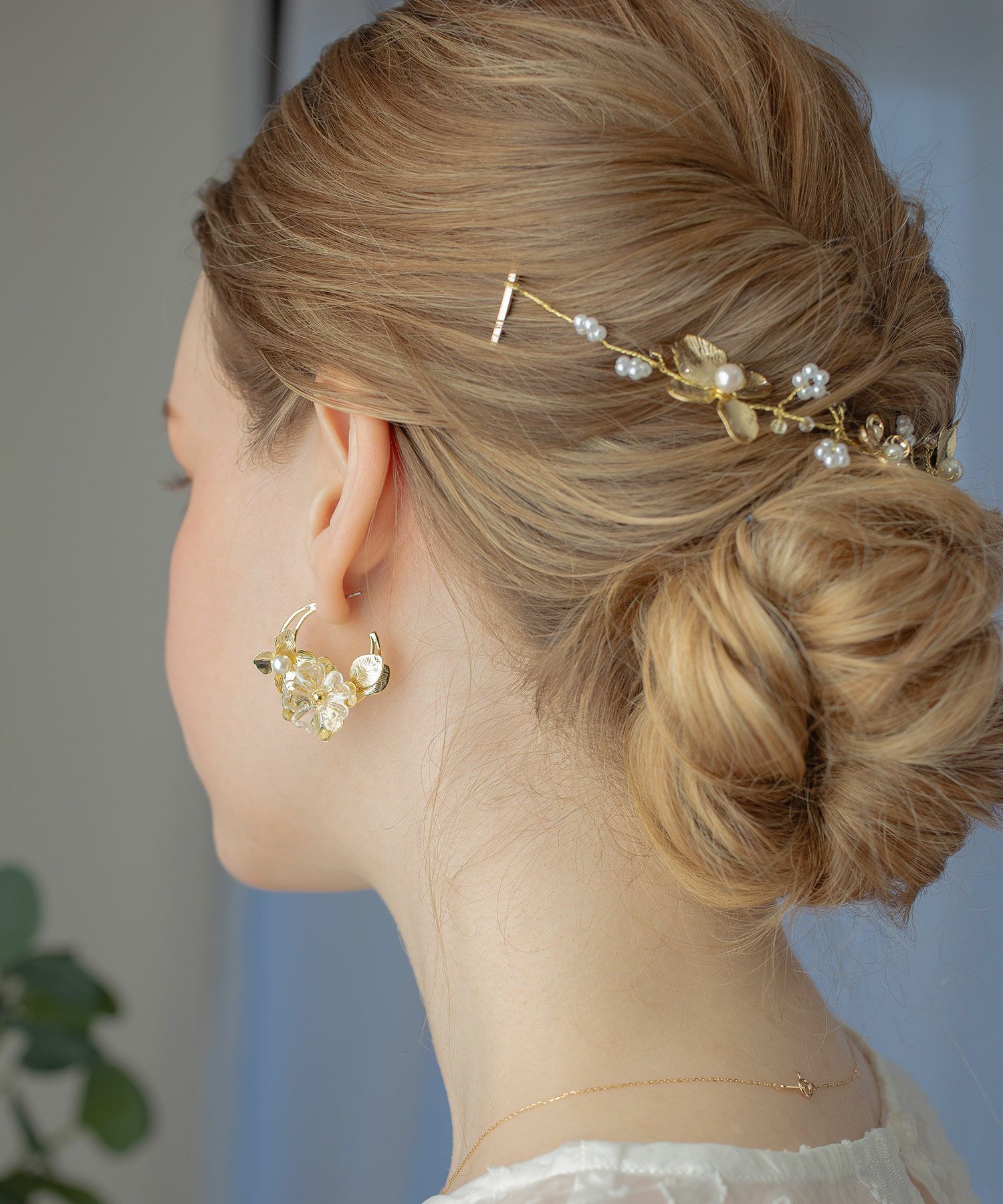 ミュゼフラワーヘッドドレス【Sereno】