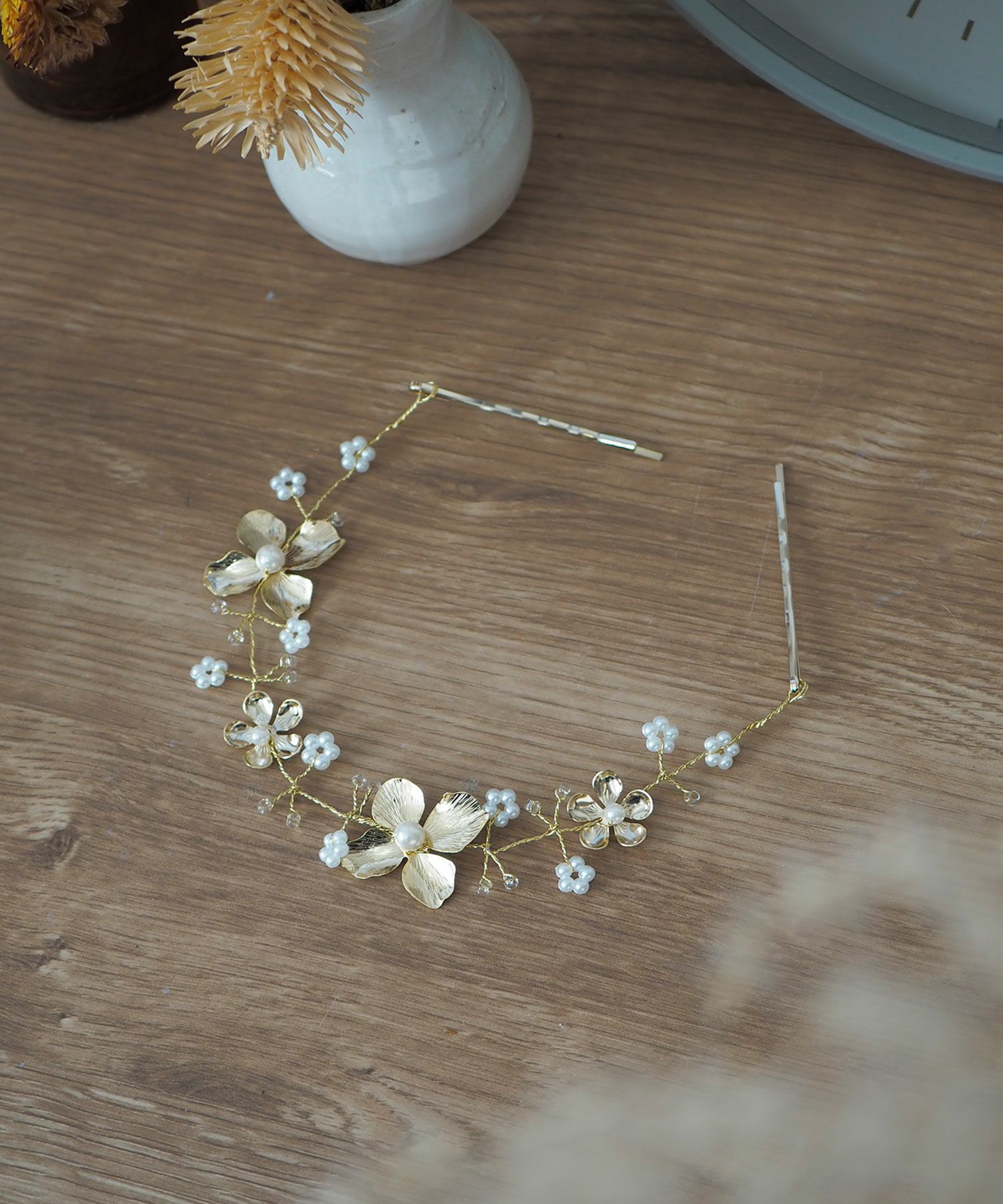 ミュゼフラワーヘッドドレス【Sereno】