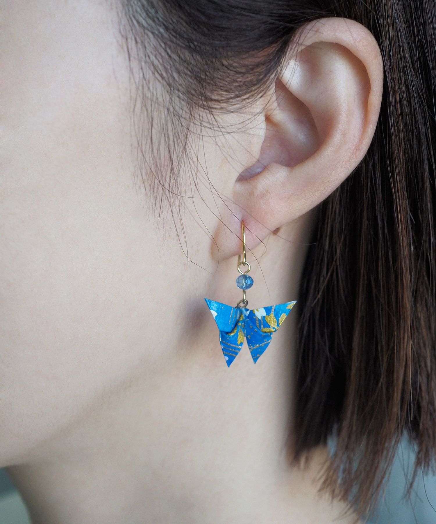 友禅和紙蝶ピアス | 【公式】MUK ONLINE SHOP｜人気アクセサリー