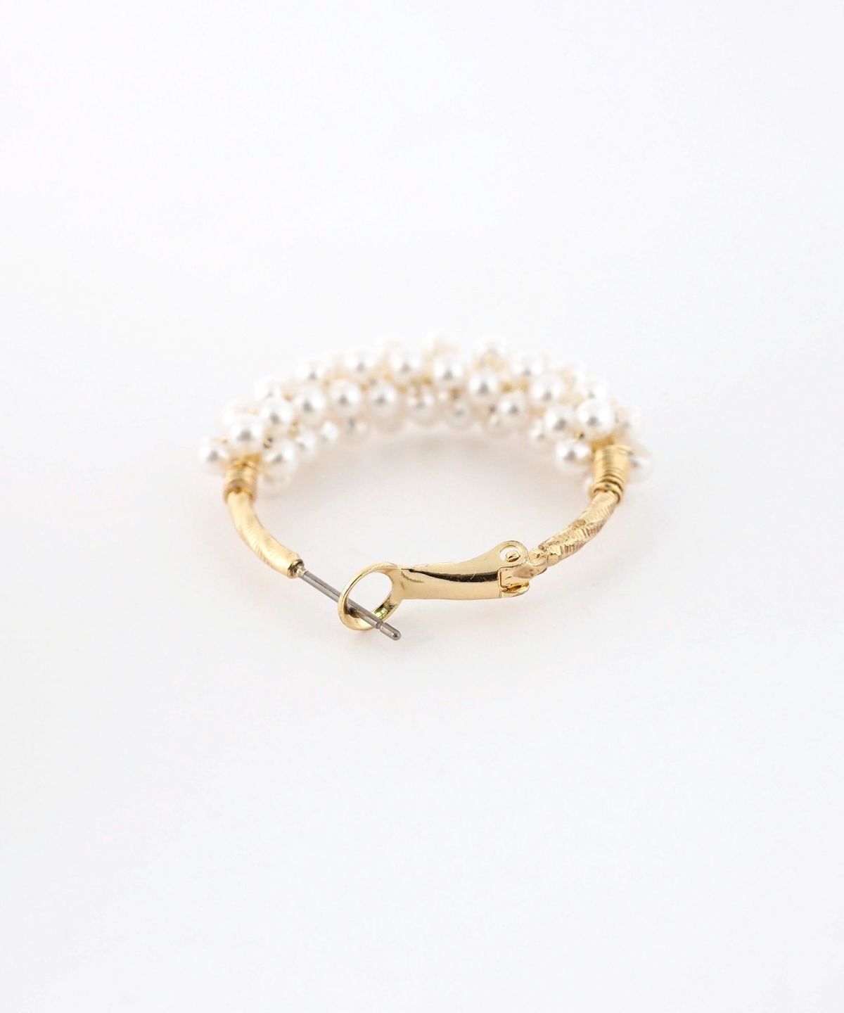 タイニーパールフープピアス