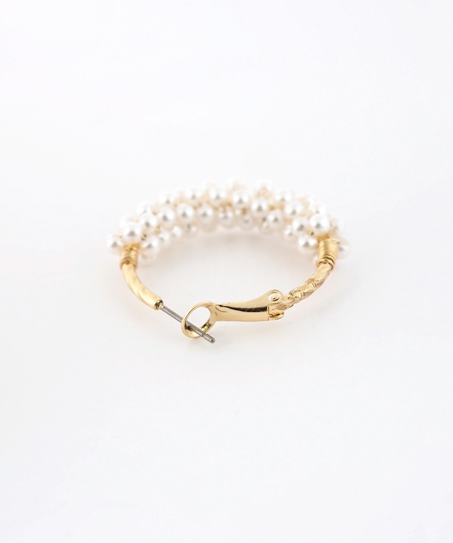 タイニーパールフープピアス