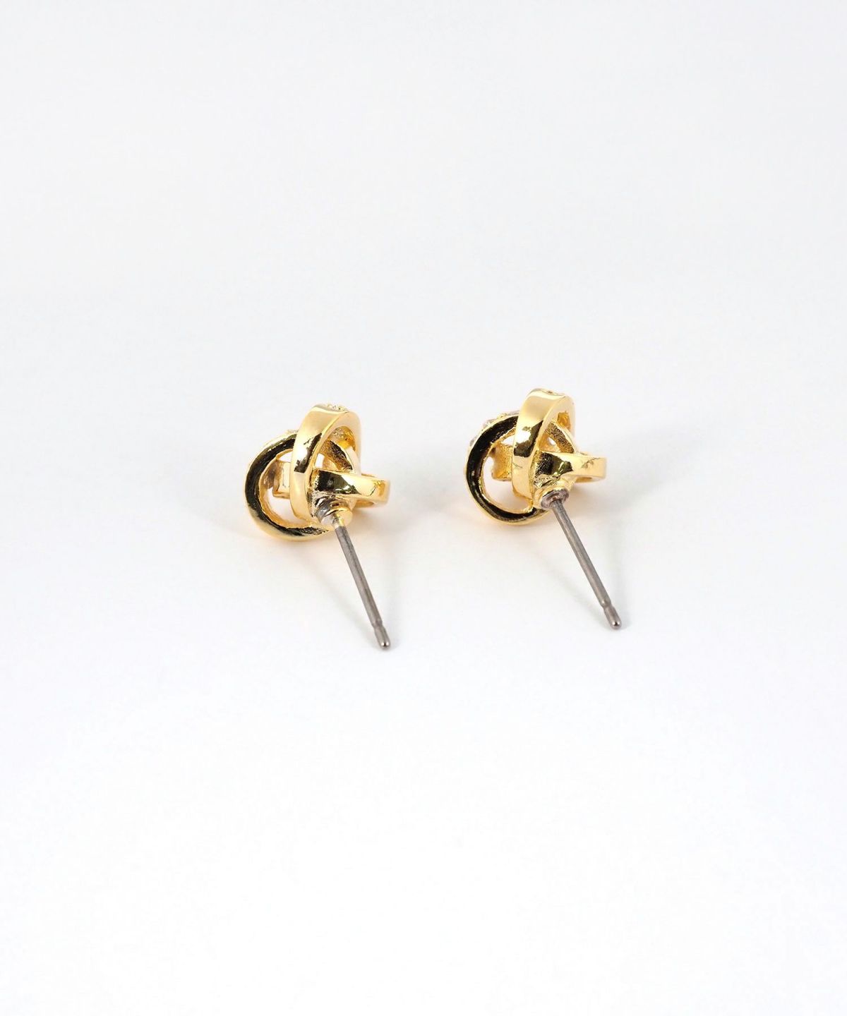 ブレイドビジューチタンポストピアス