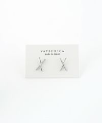 クロスワイヤーチタンポストピアス